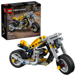 LEGO set 42225-1 Yellow Motorcycle - Image 2