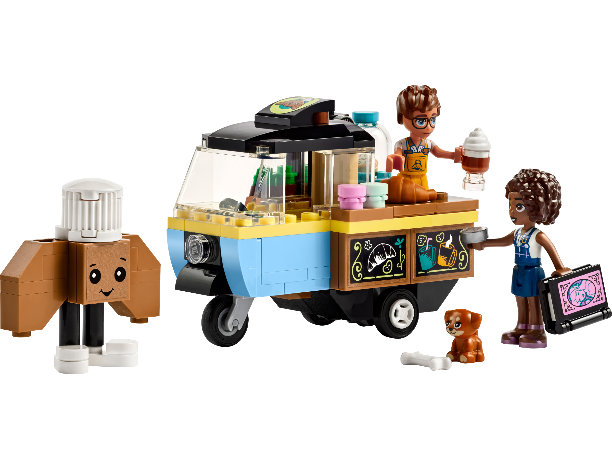 LEGO set 42606-1 Mobile Bakery Food Cart - Image 1