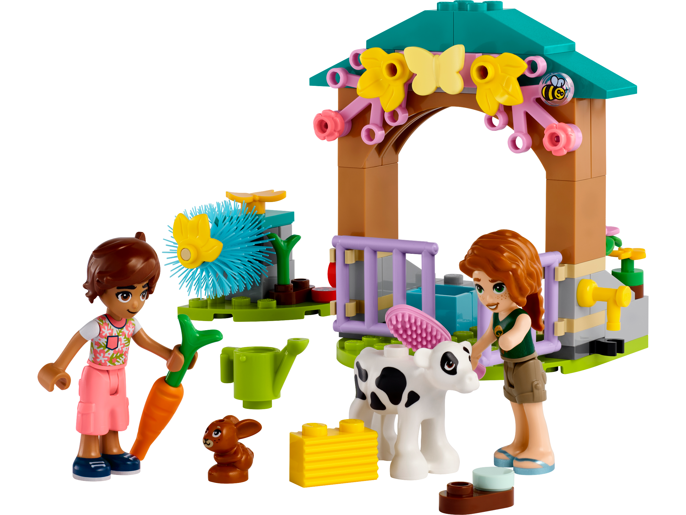 LEGO set 42607-1 Autumn's Baby Cow Shed - Image 1
