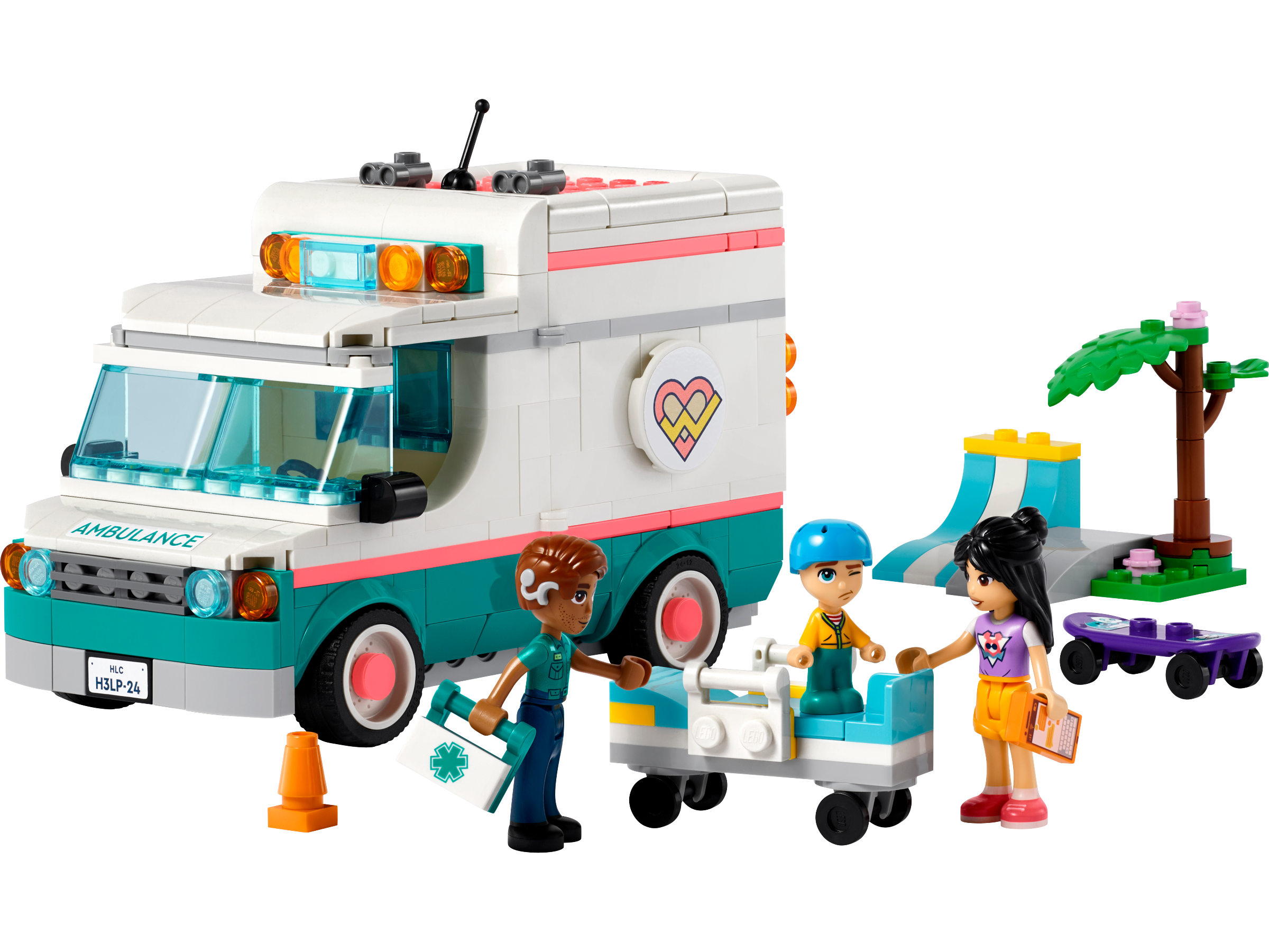 LEGO set 42613-1 Heartlake City Hospital Ambulance - Image 1