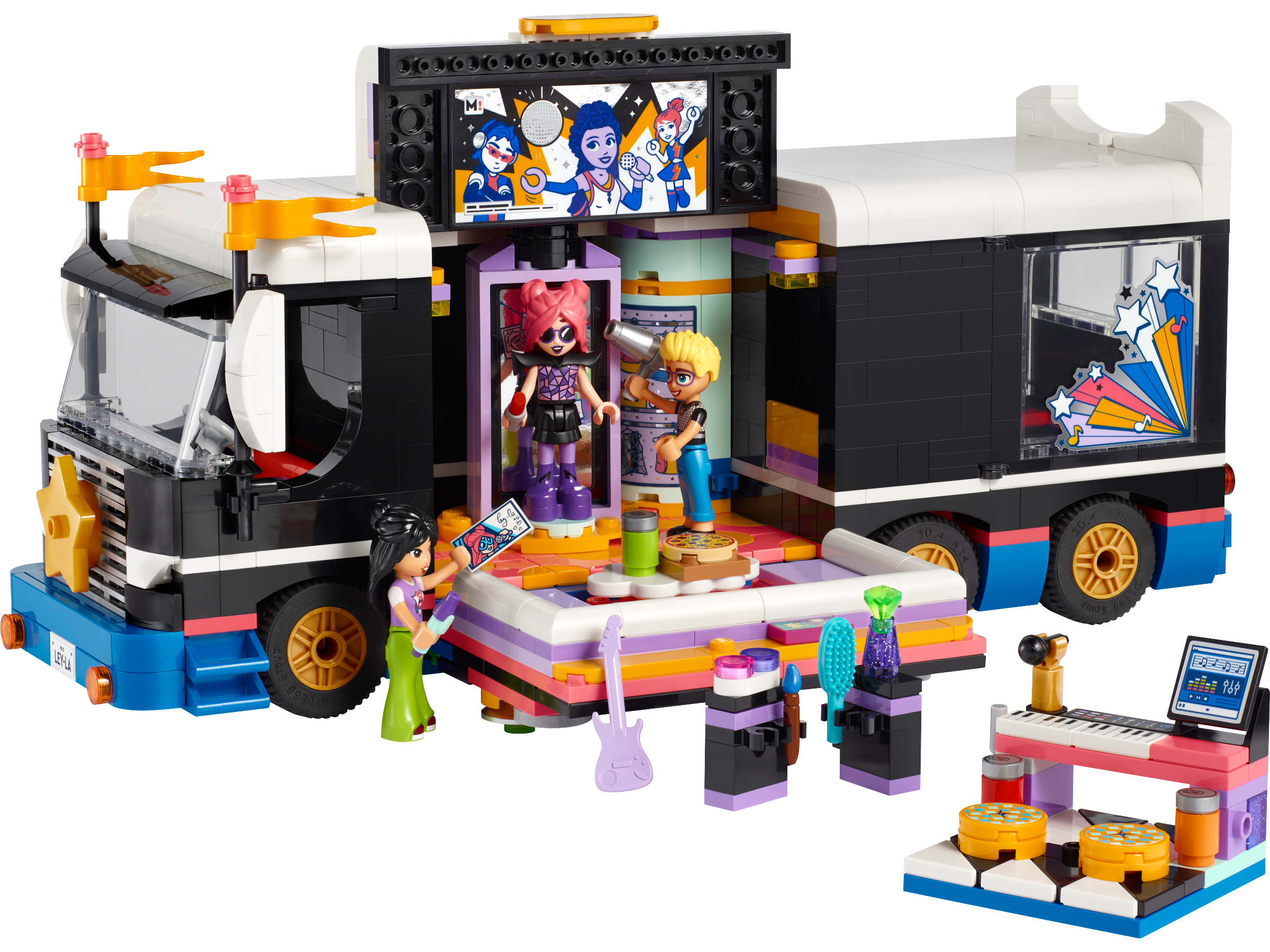 LEGO set 42619-1 Pop Star Tour Bus - Image 1