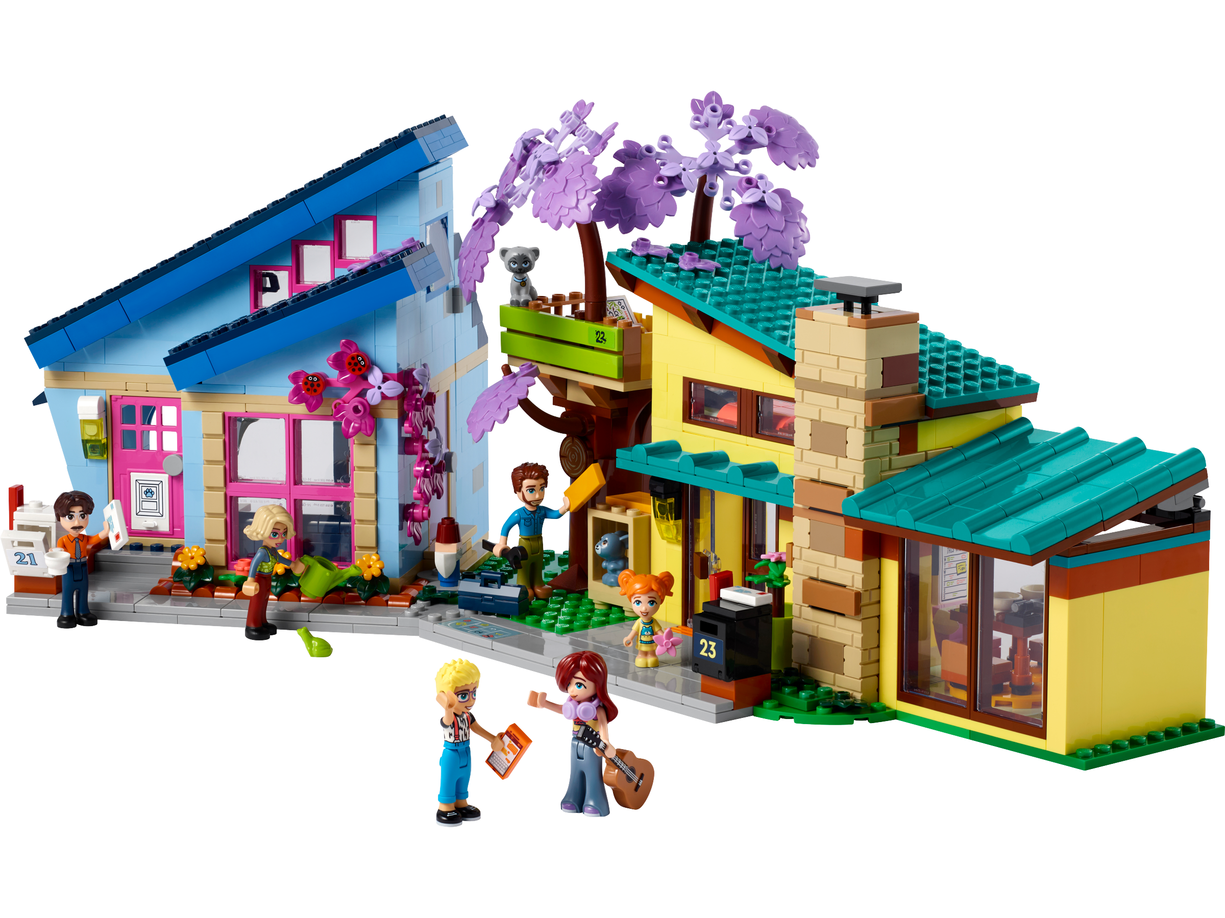 LEGO set 42620-1 Olly's and Paisley's Family Homes - Image 1