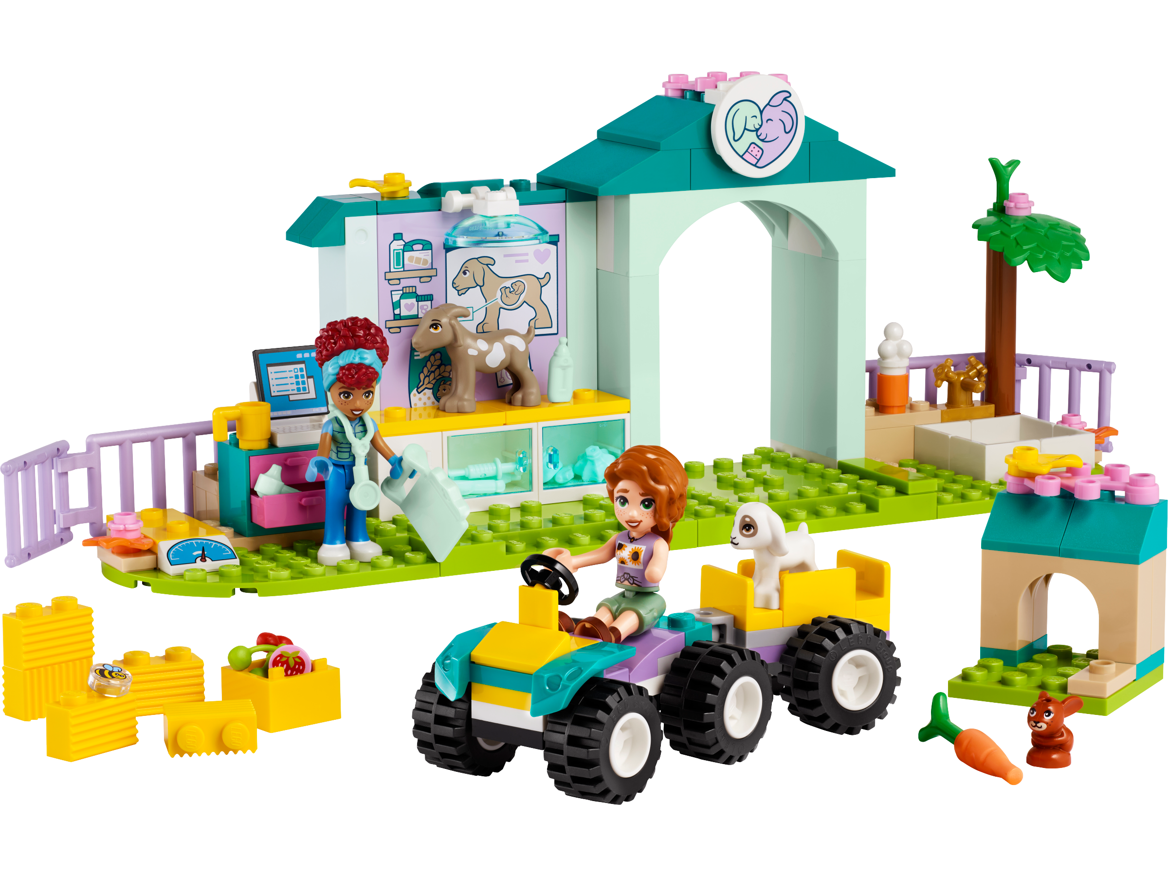 LEGO set 42632-1 Farm Animal Vet Clinic - Image 1
