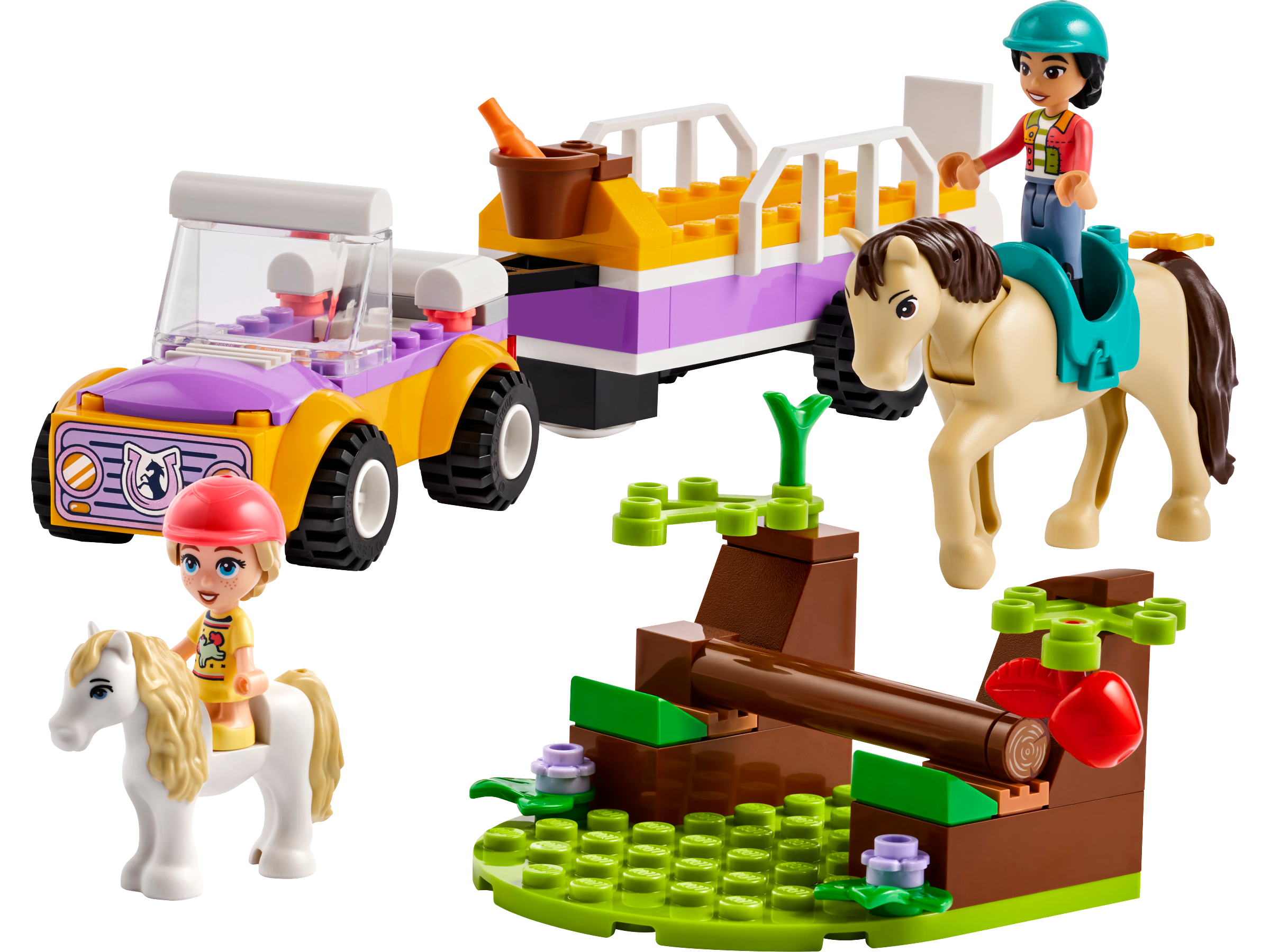 LEGO set 42634-1 Horse and Pony Trailer - Image 1