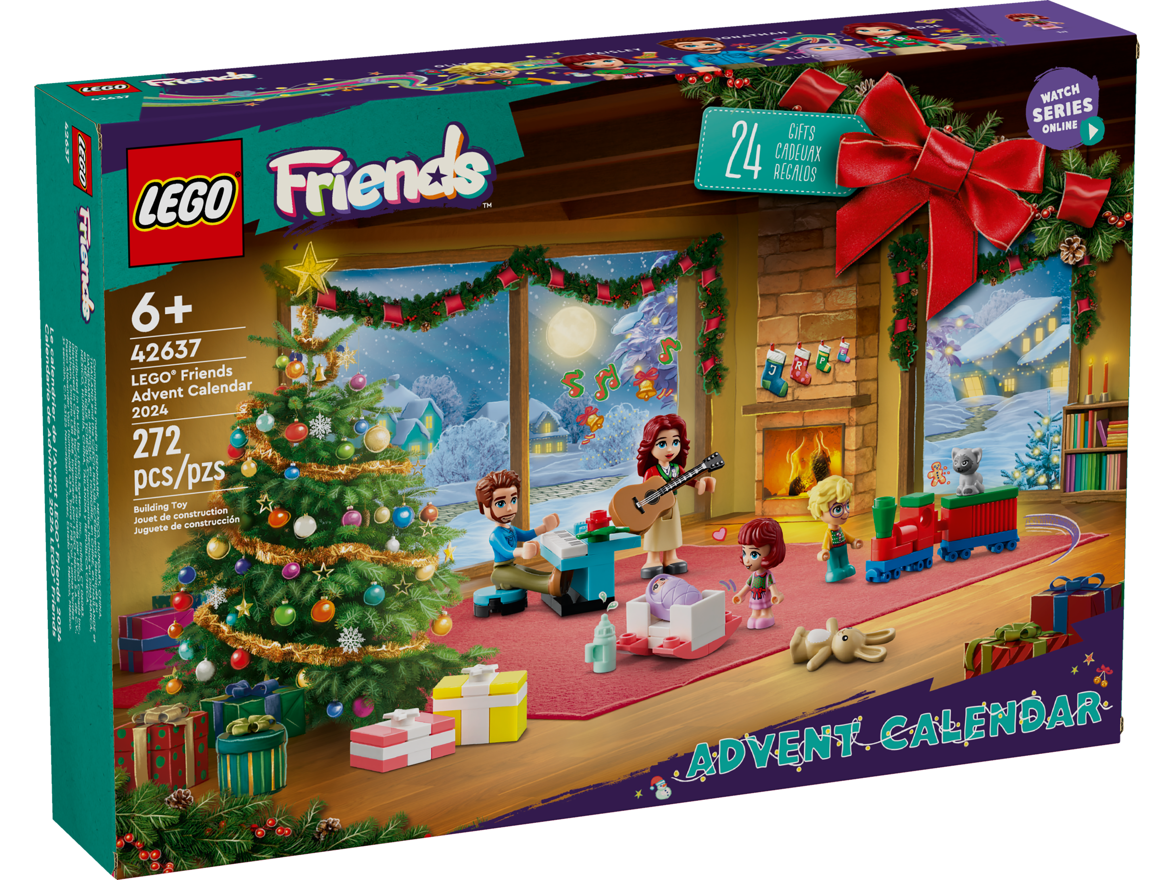 LEGO set 42637-1 Friends Advent Calendar 2024 - Image 1