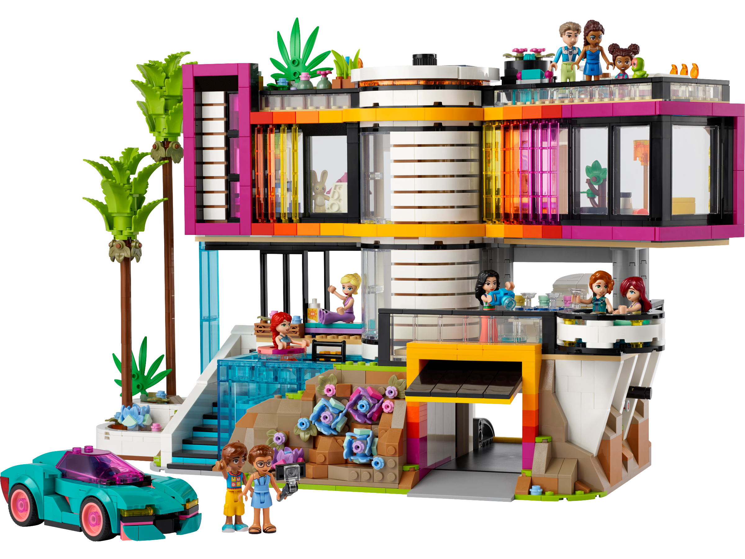 LEGO set 42639-1 Andrea's Modern Mansion - Image 1