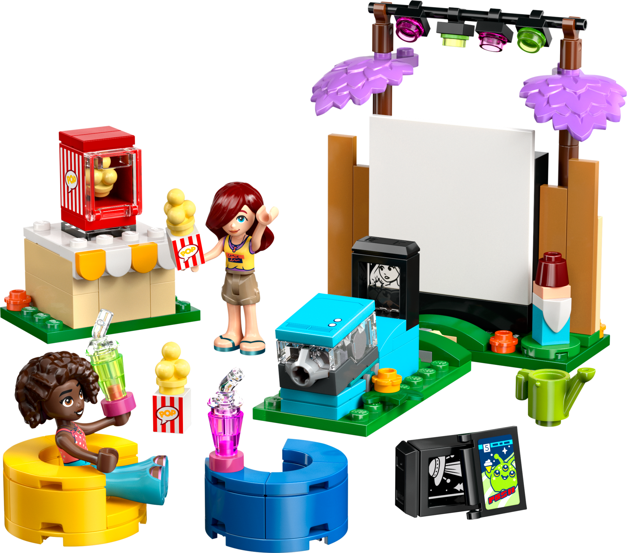 LEGO set 42642-1 Friendship Movie Night - Image 1