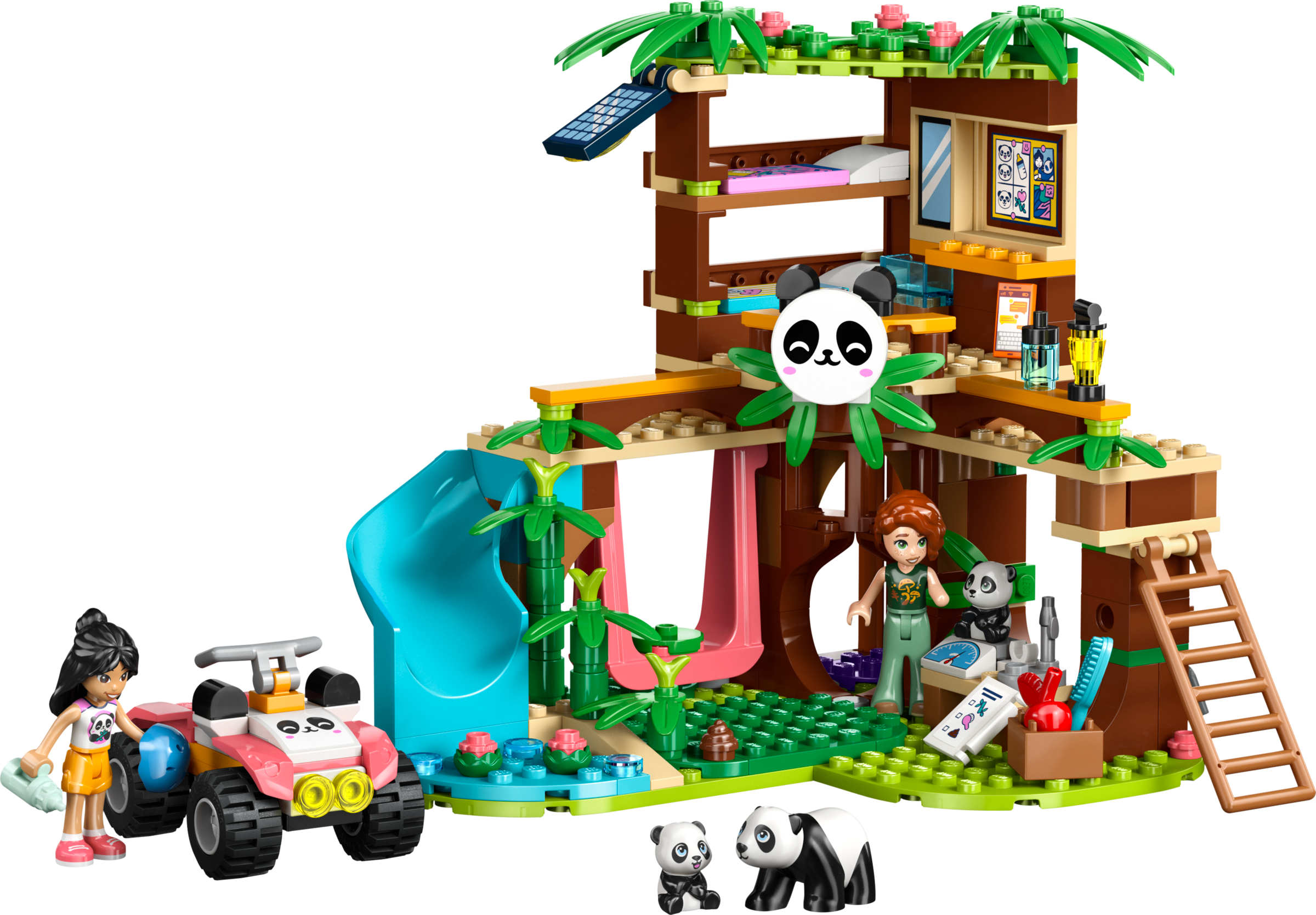 LEGO set 42648-1 Panda Sanctuary Animal Care - Image 1