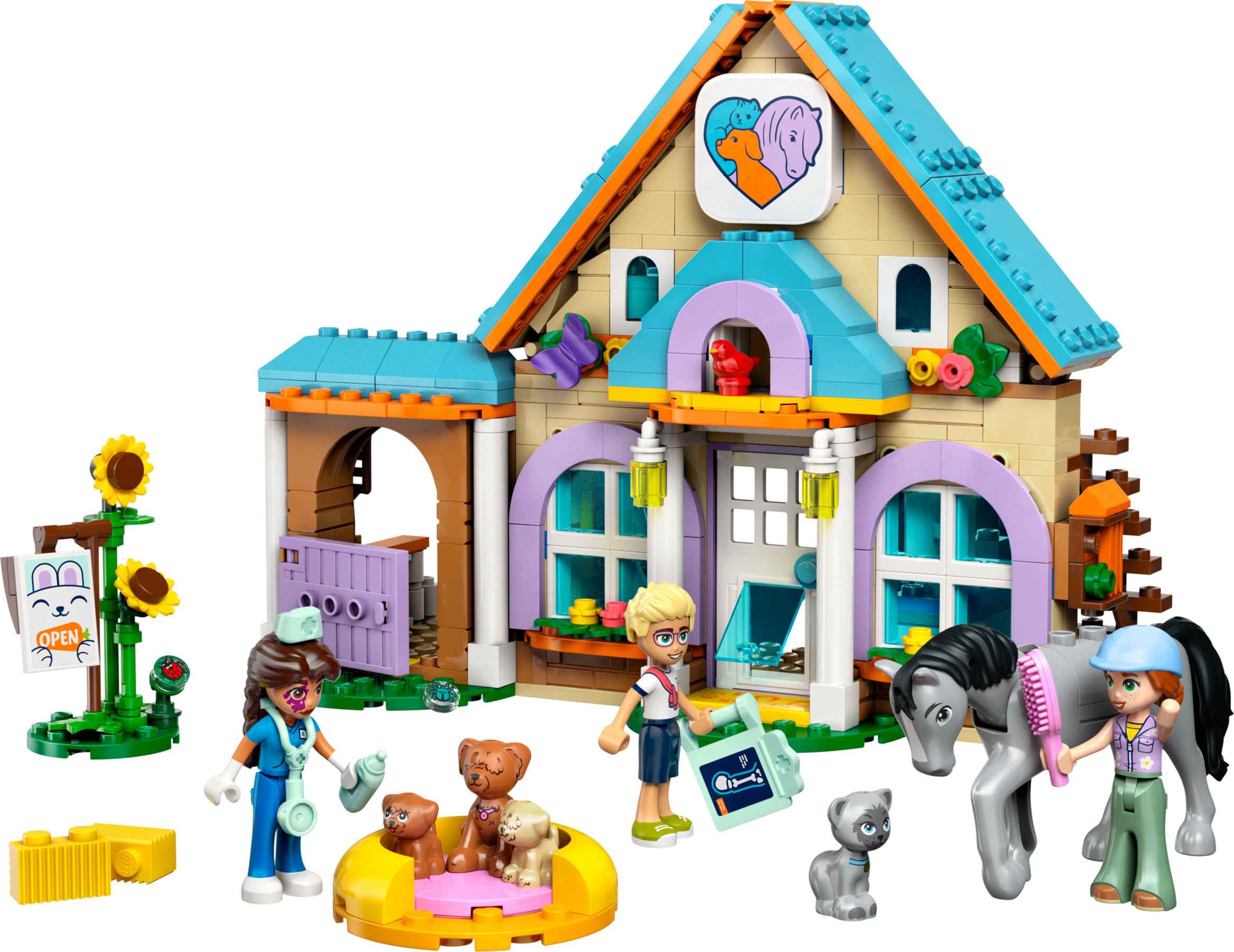 LEGO set 42651-1 Horse and Pet Vet Clinic - Image 1