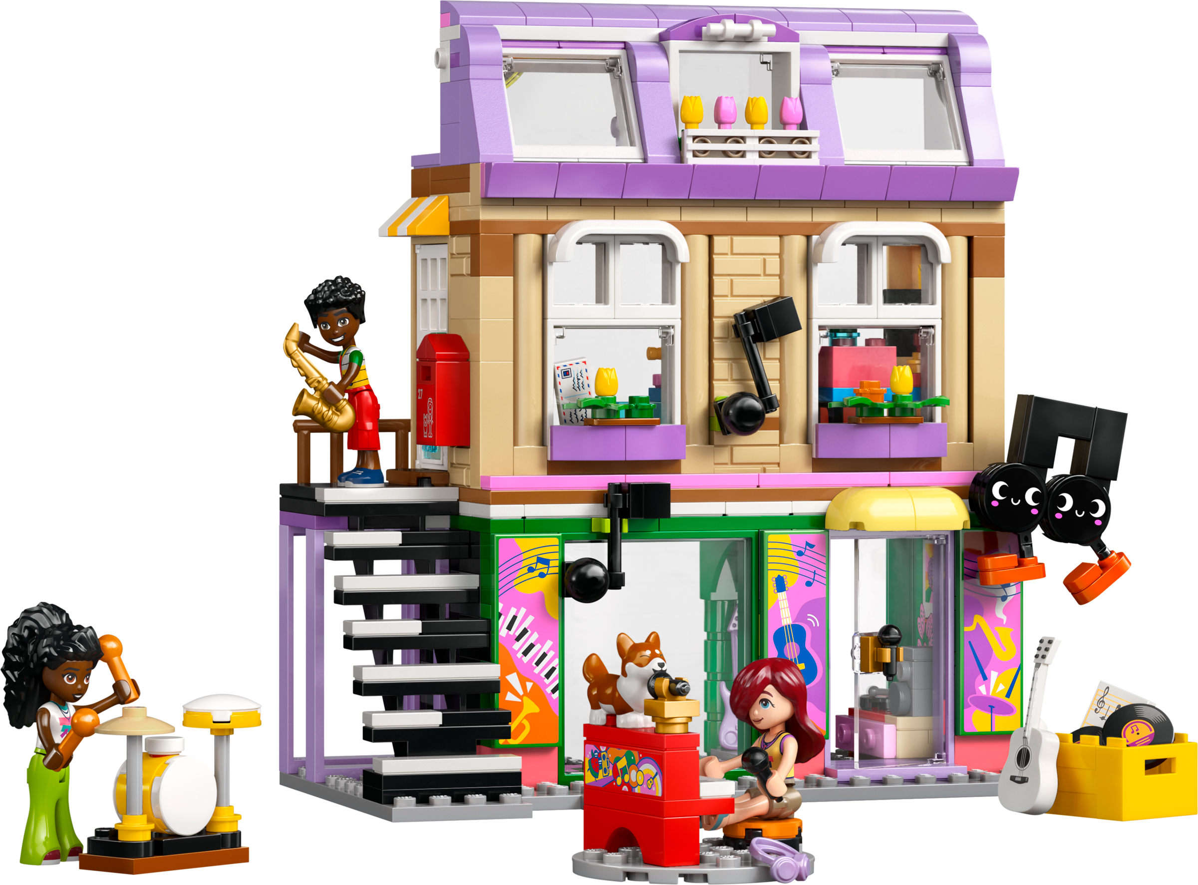 LEGO set 42653-1 Music Store & Apartment - Image 1