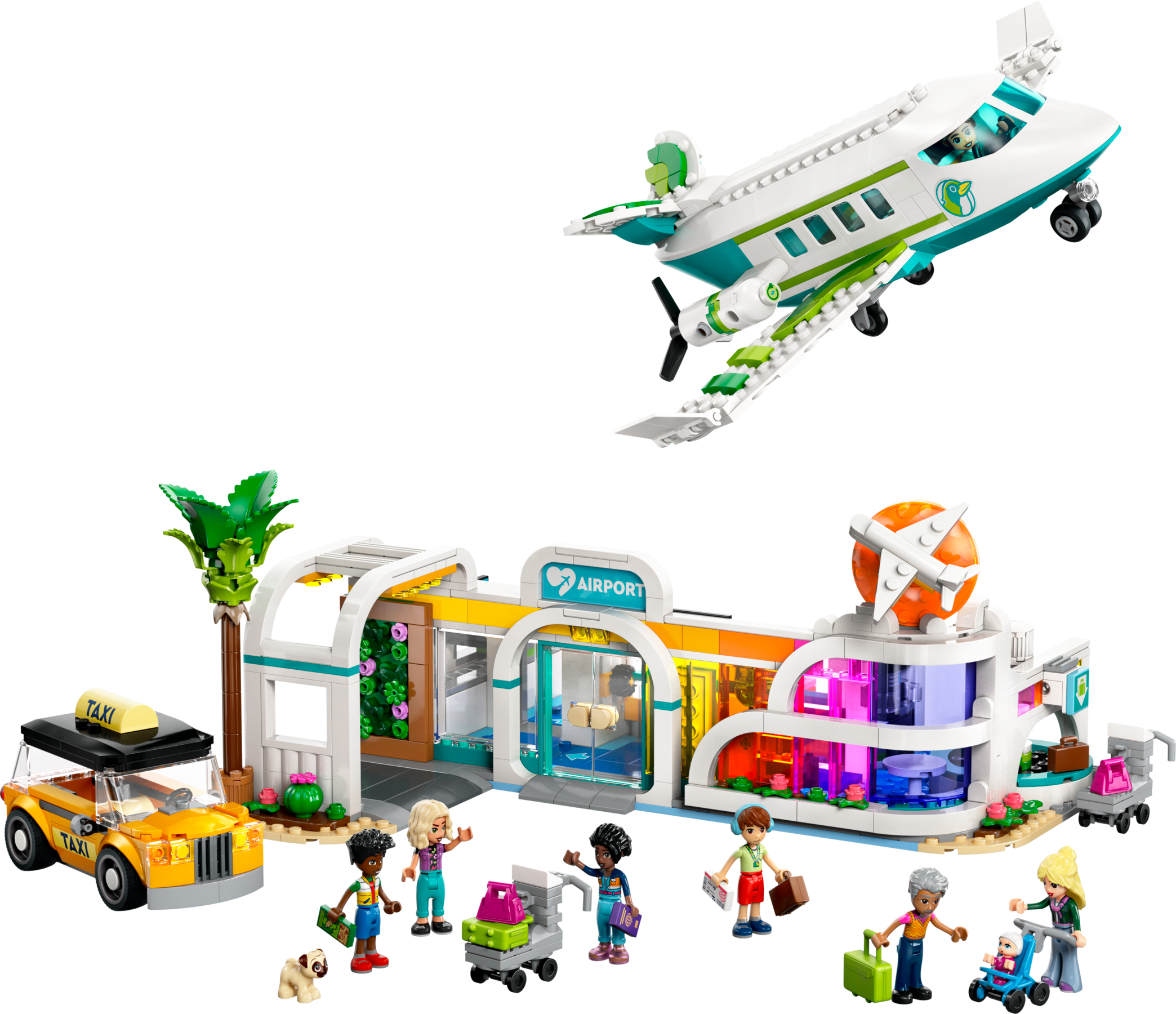 LEGO set 42656-1 Heartlake City Airport and Airplane - Image 1