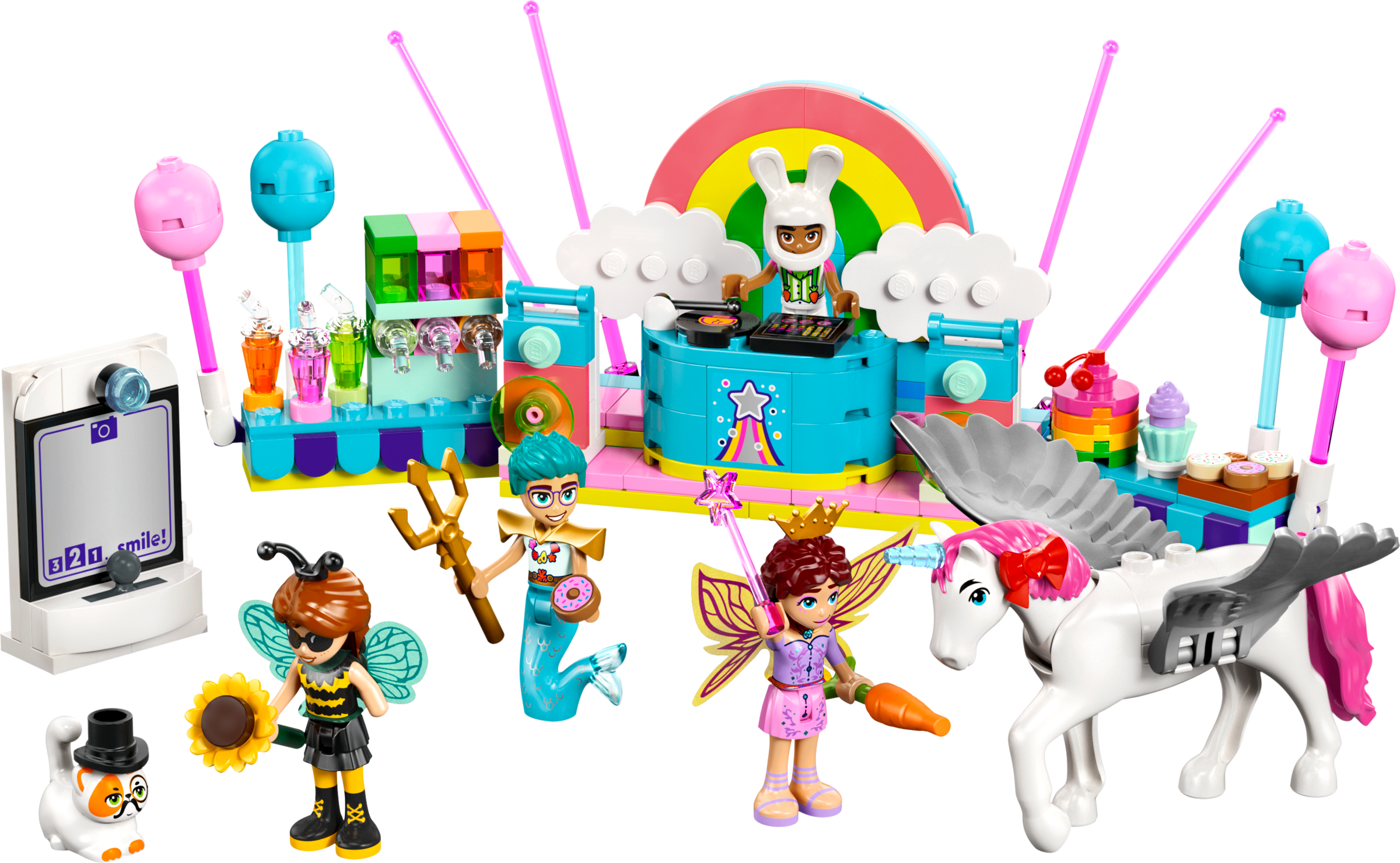LEGO set 42661-1 Costume Party with Unicorn & Fairy - Image 1
