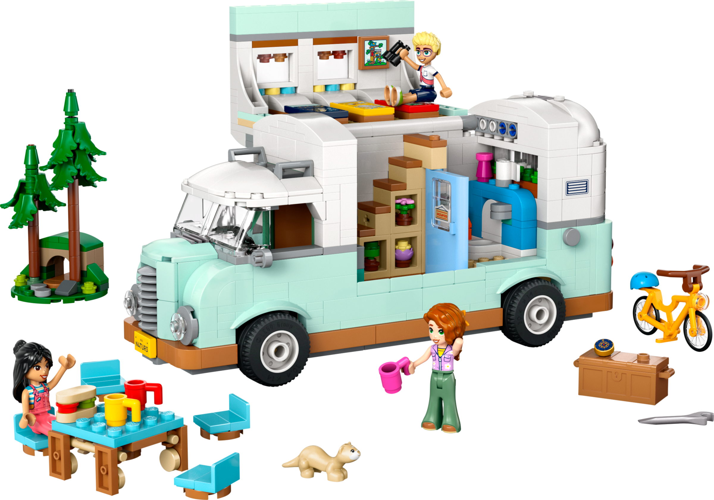 LEGO set 42663-1 Friendship Camper Van Adventure - Image 1