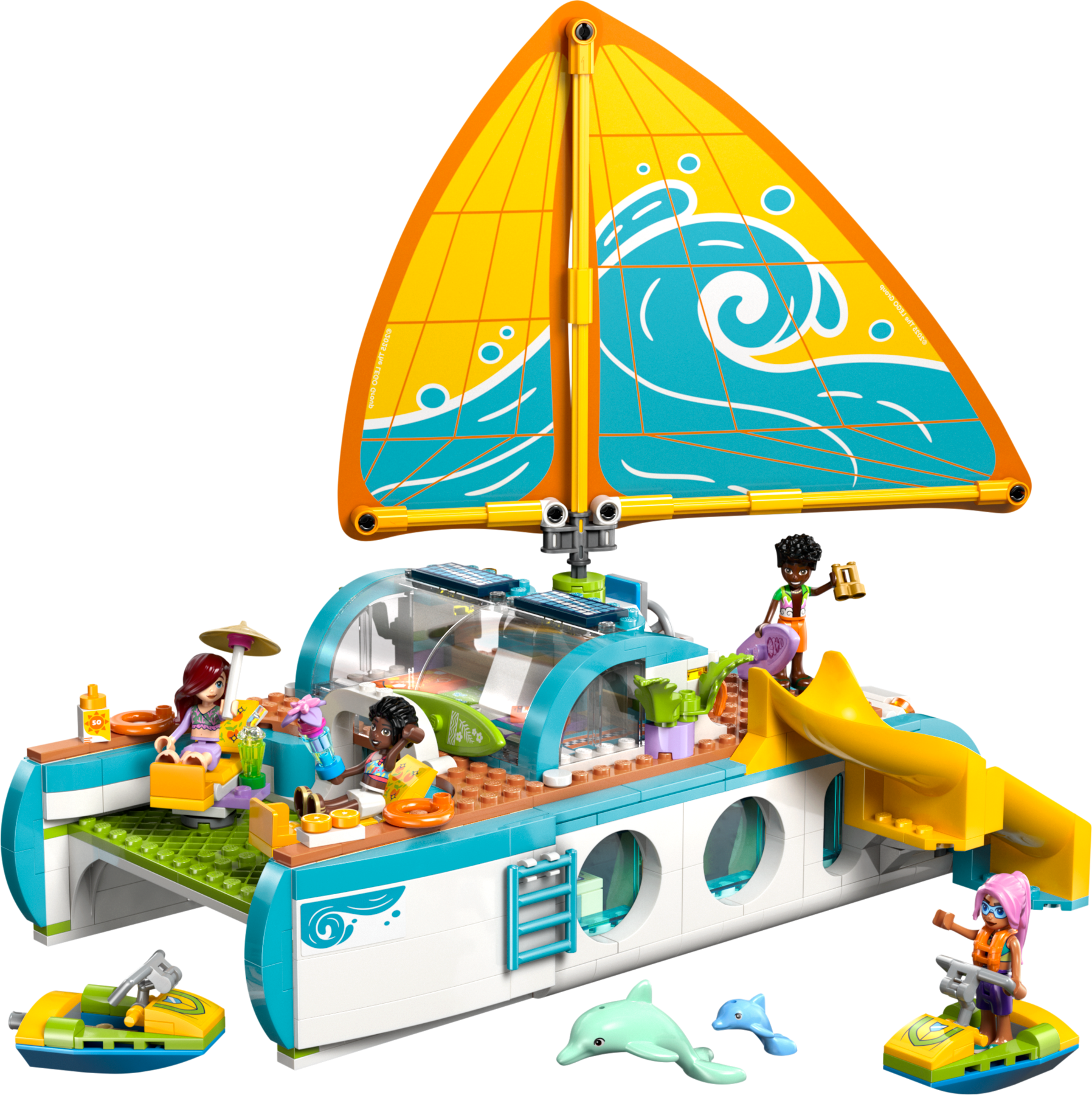 LEGO set 42664-1 Travel Boat Adventure - Image 1