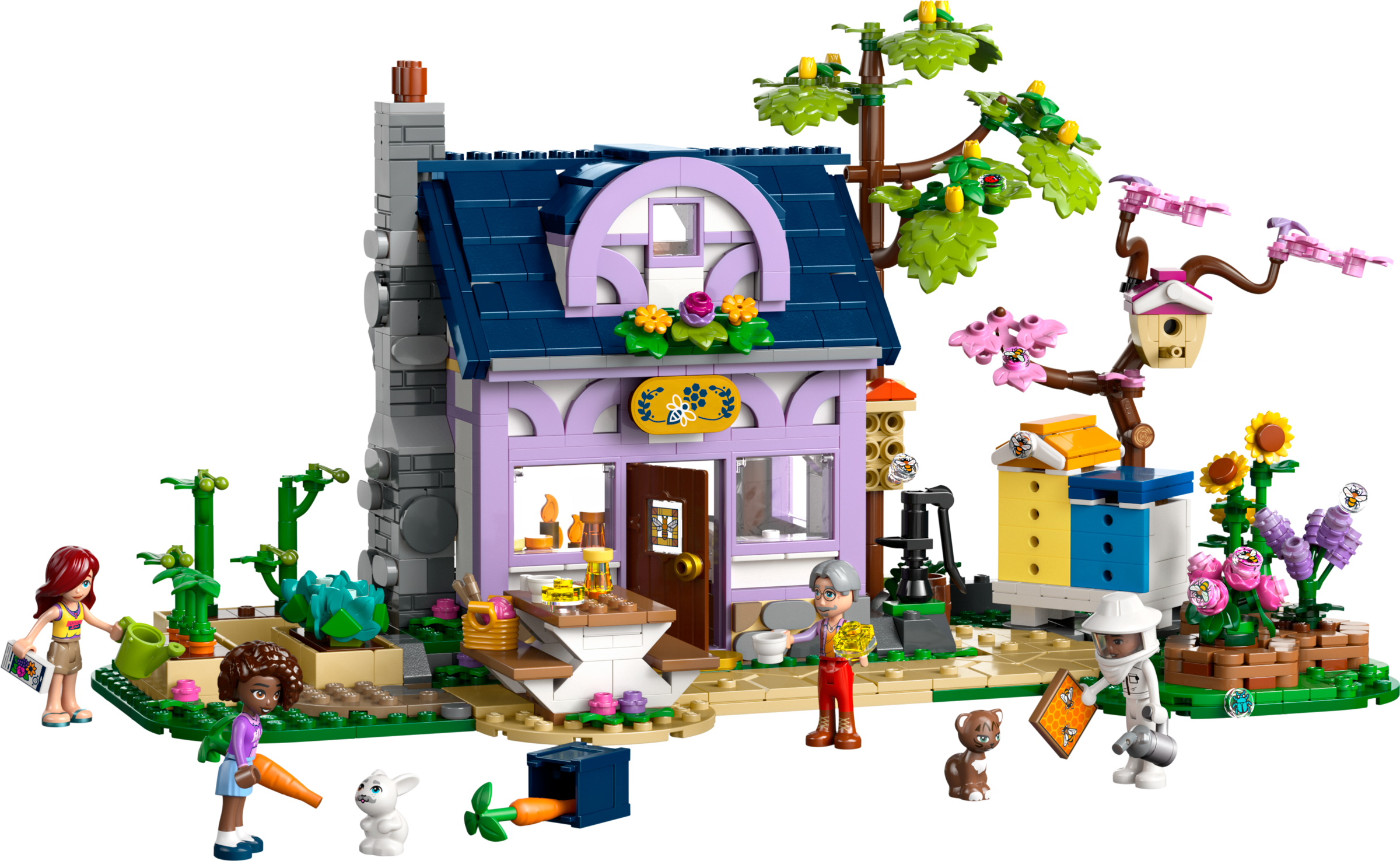 LEGO set 42669-1 Beekeepers' House and Flower Garden - Image 1