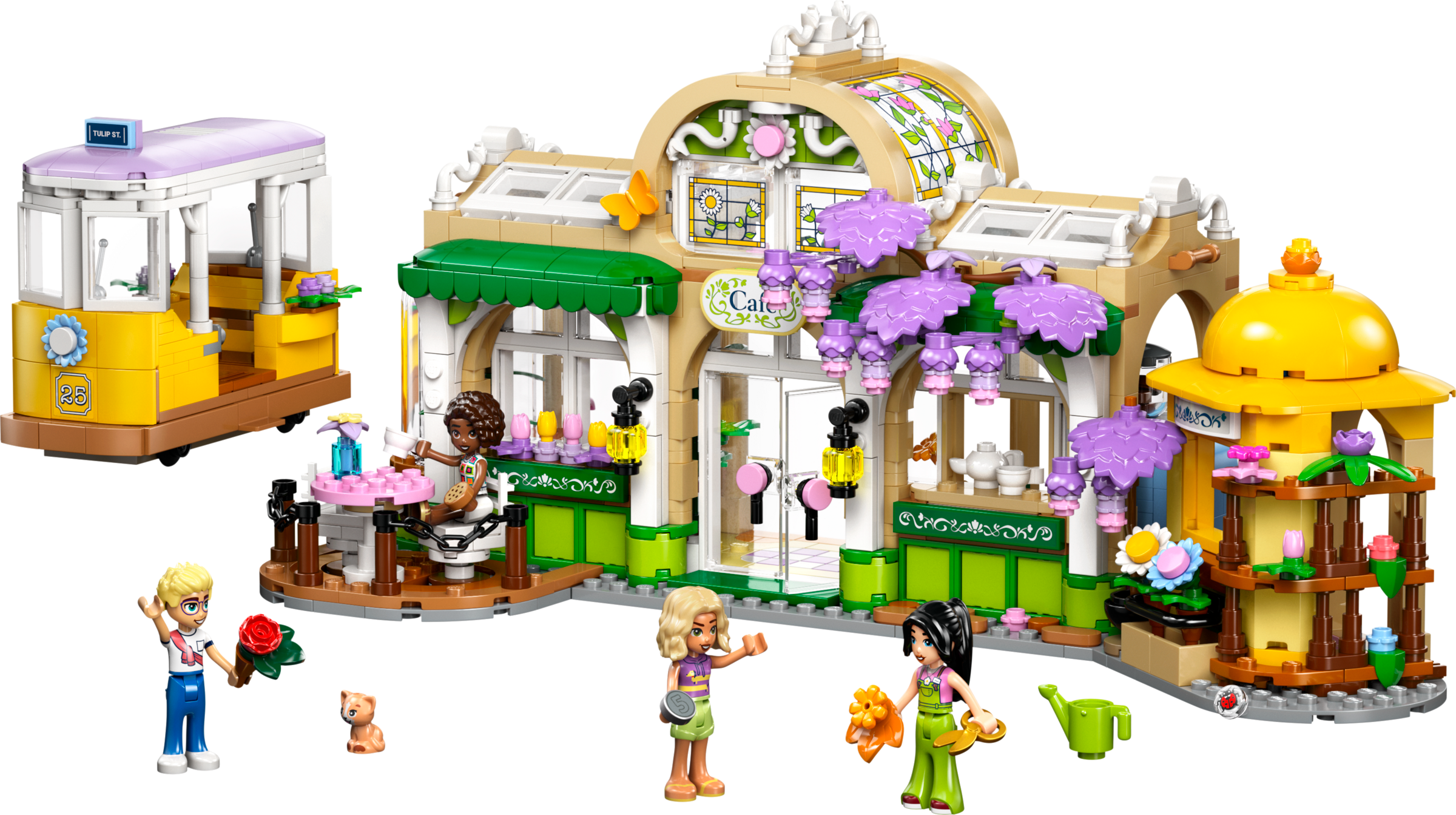 LEGO set 42671-1 Plant Café & Flower Shop - Image 1