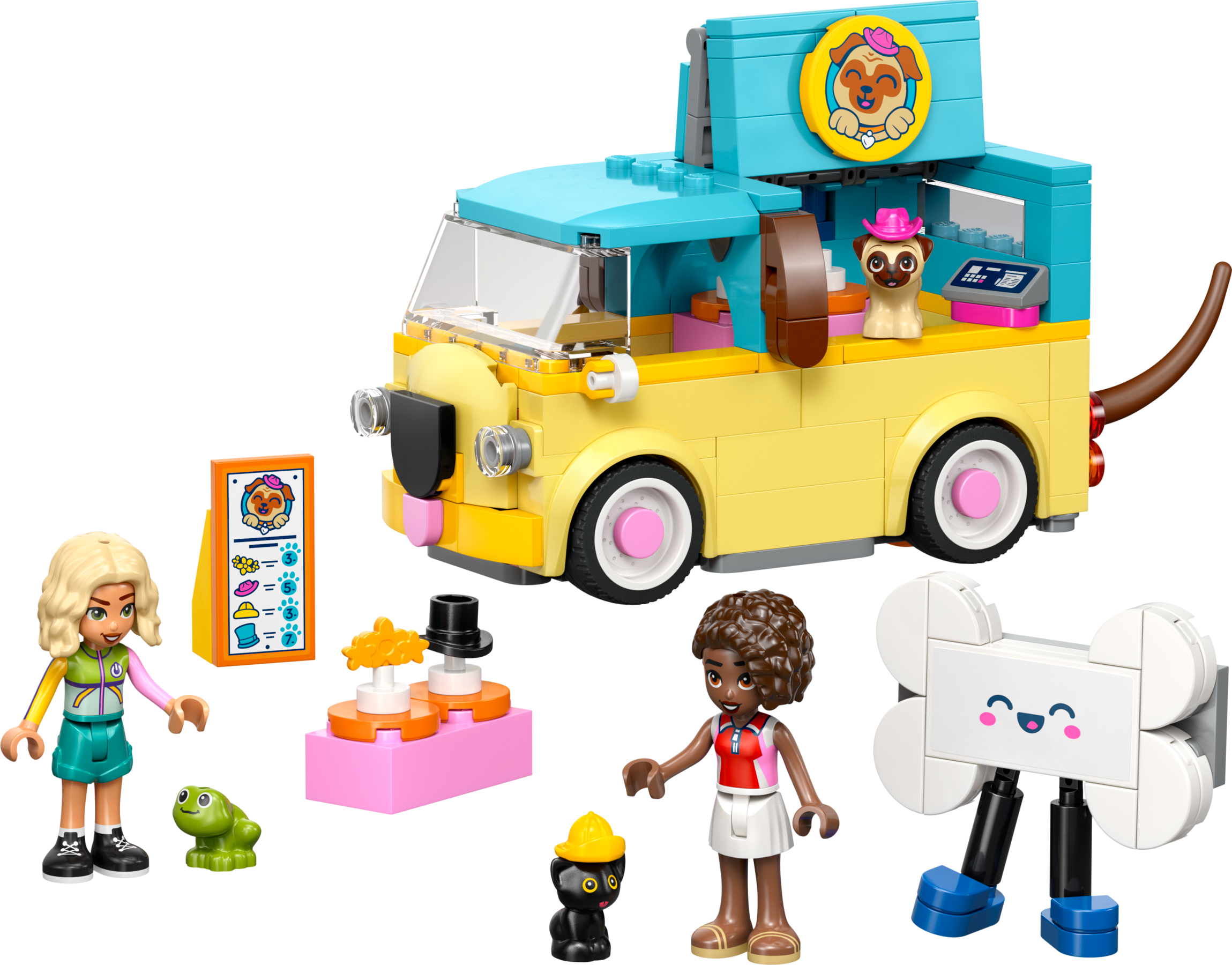LEGO set 42678-1 Pet Accessories Van - Image 1