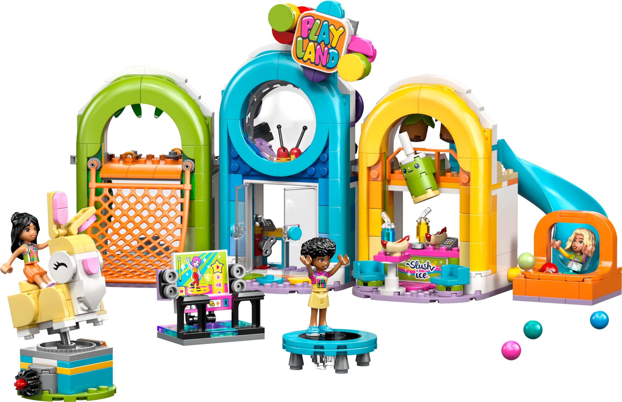 LEGO set 42686-1 Fun Indoor Playground - Image 1