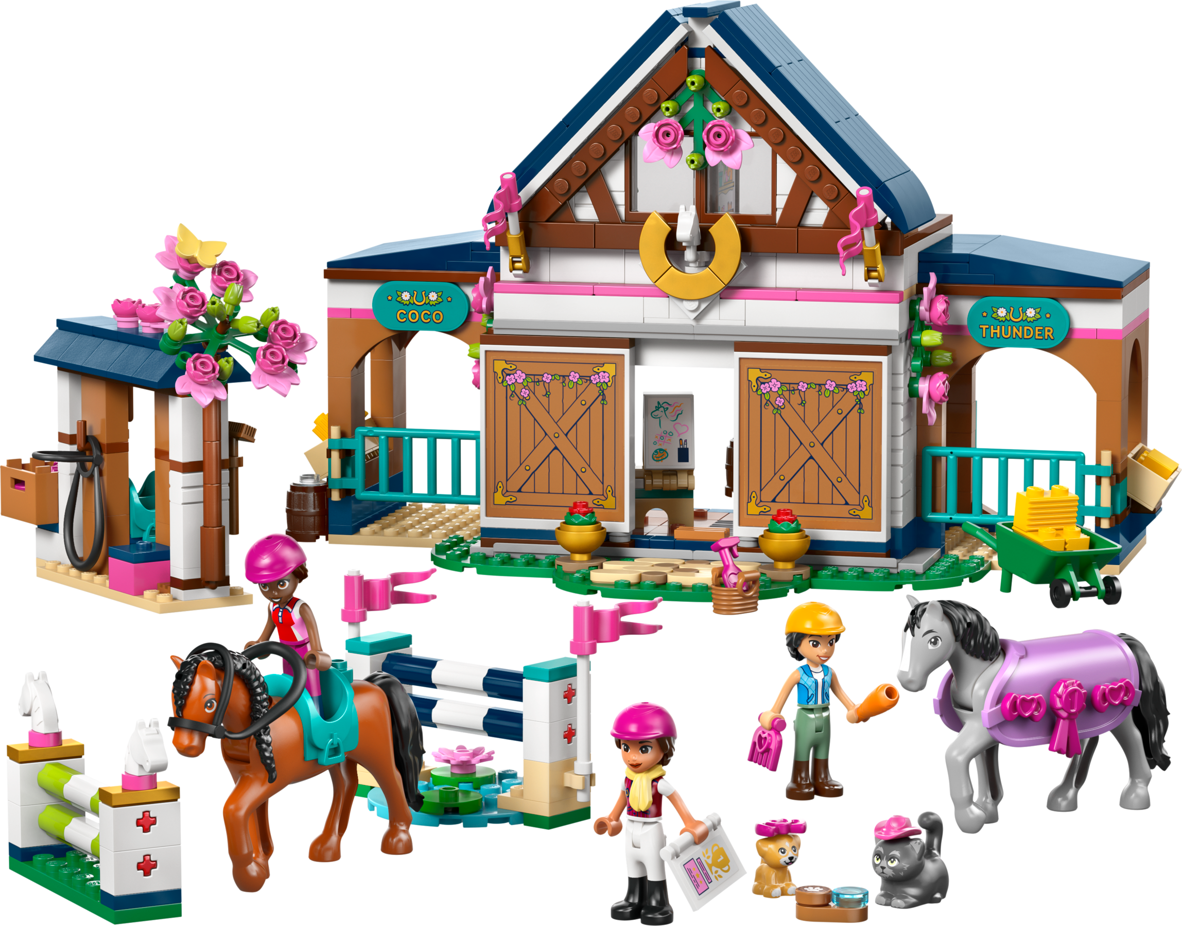 LEGO set 42688-1 Horse Stable and Riding Academy - Image 1