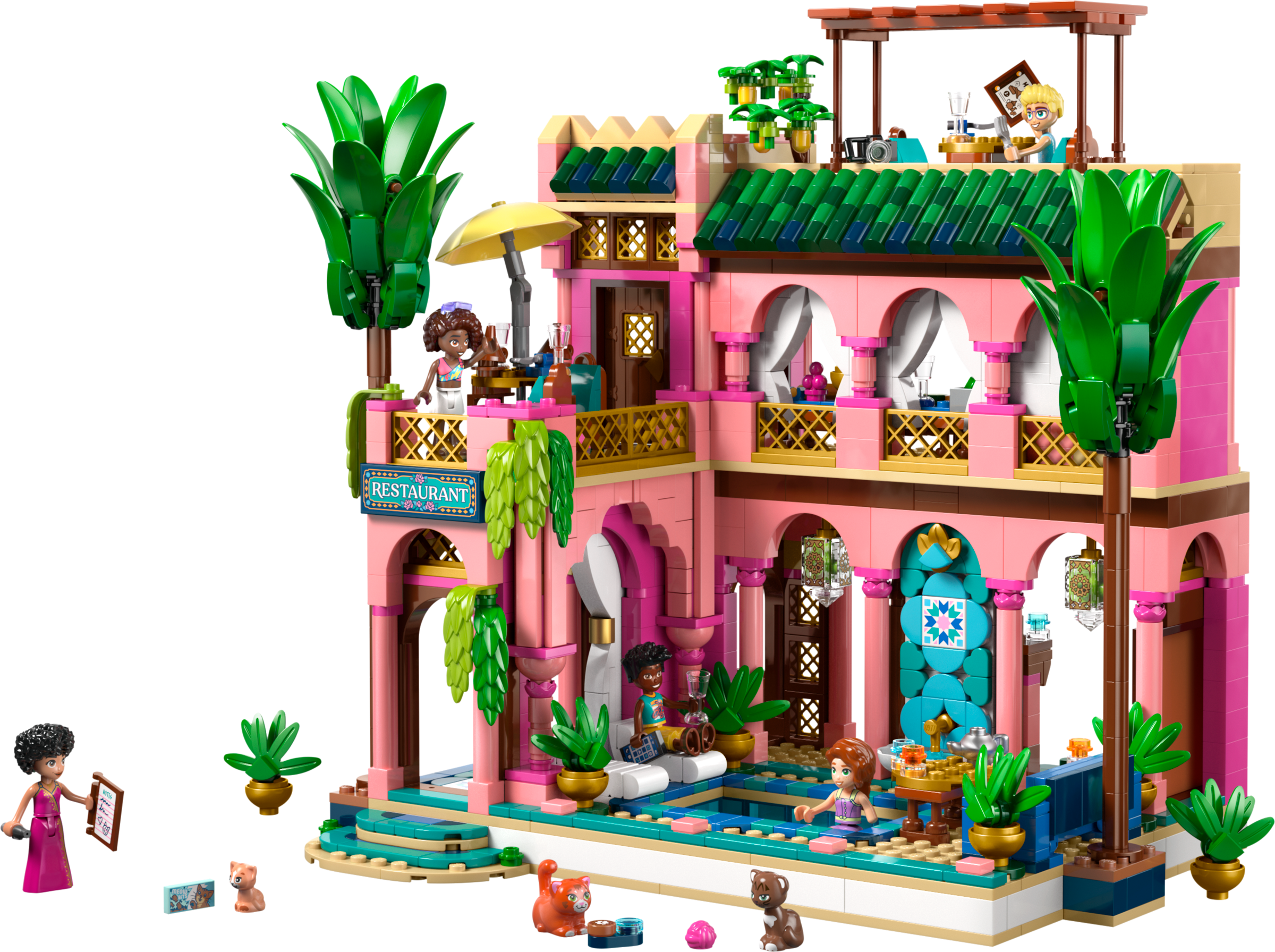 LEGO set 42691-1 Garden Restaurant - Image 1