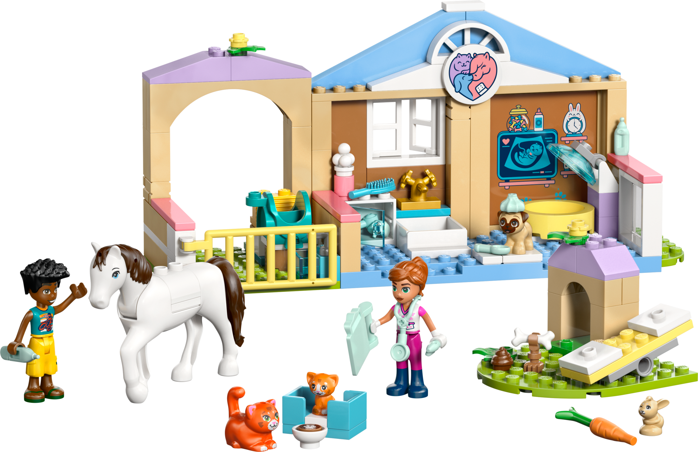 LEGO set 42696-1 Animal Vet Clinic - Image 1