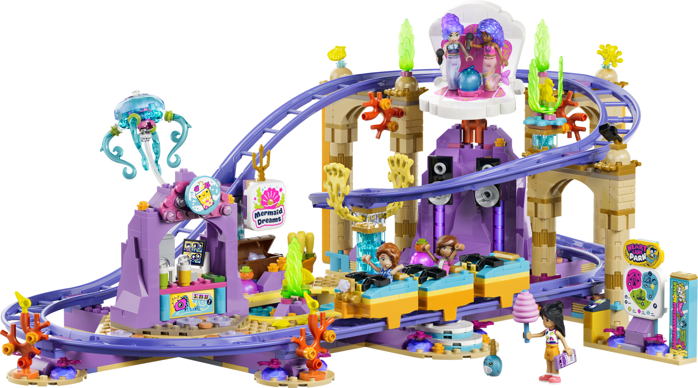 LEGO set 42703-1 Mermaid Roller Coaster Ride - Image 1