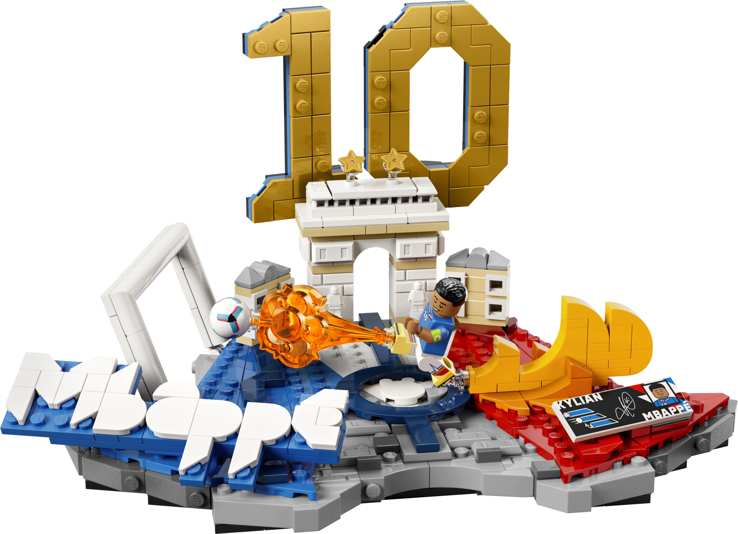 LEGO set 43013-1 Kylian Mbappé – Football Highlights - Image 1