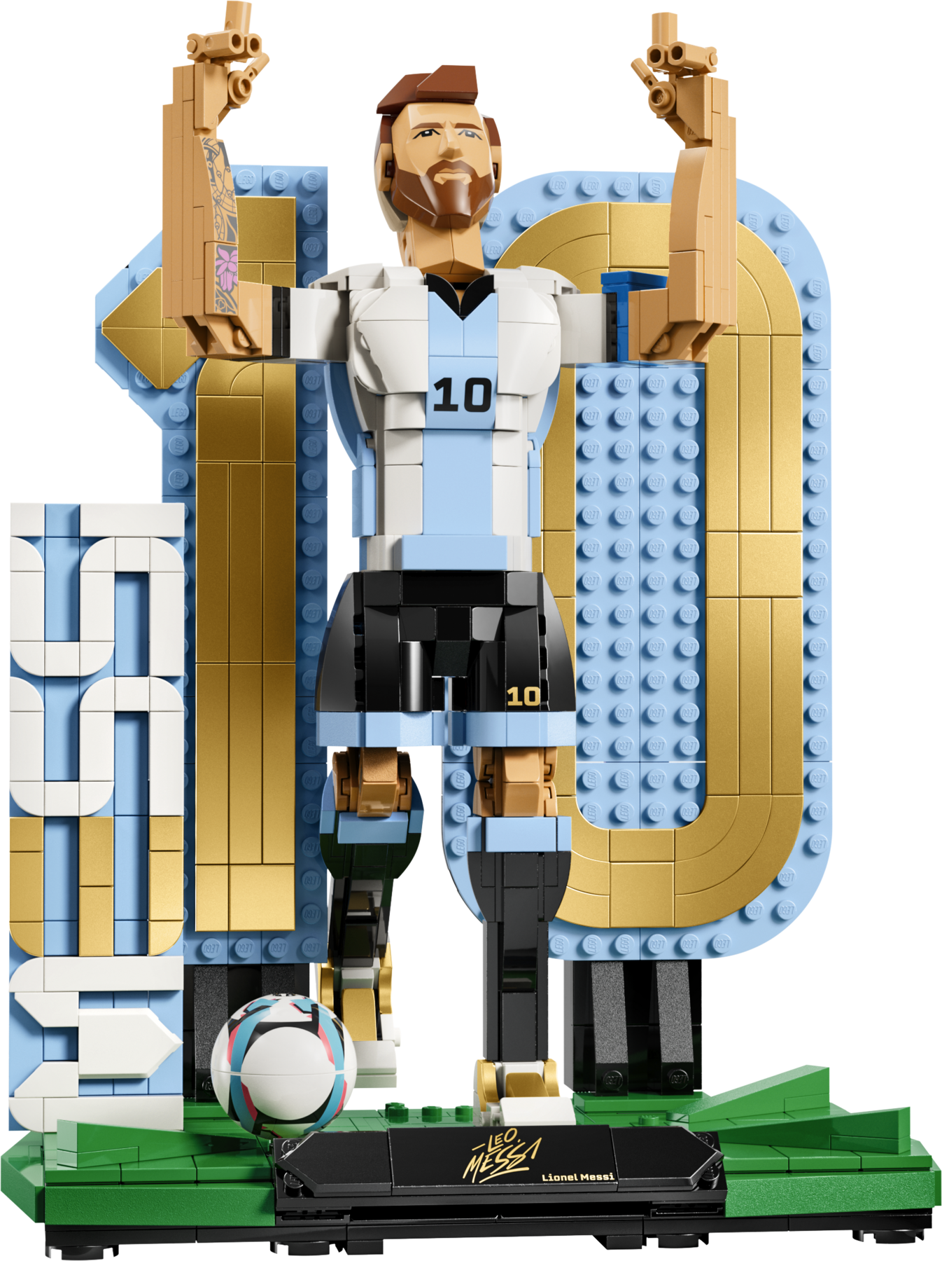 LEGO set 43015-1 Lionel Messi – Football Legend - Image 1
