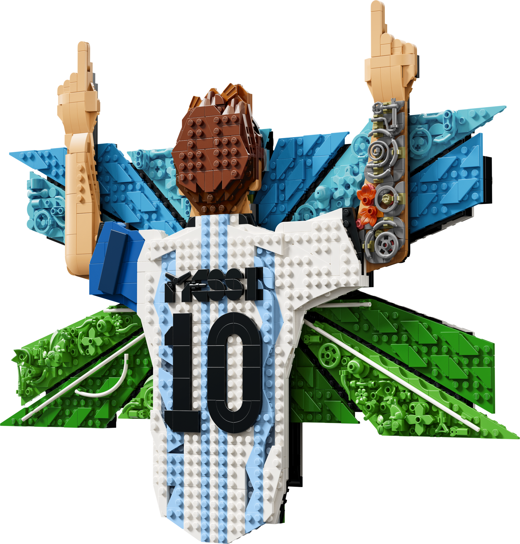 LEGO set 43018-1 Lionel Messi – Celebration - Image 1