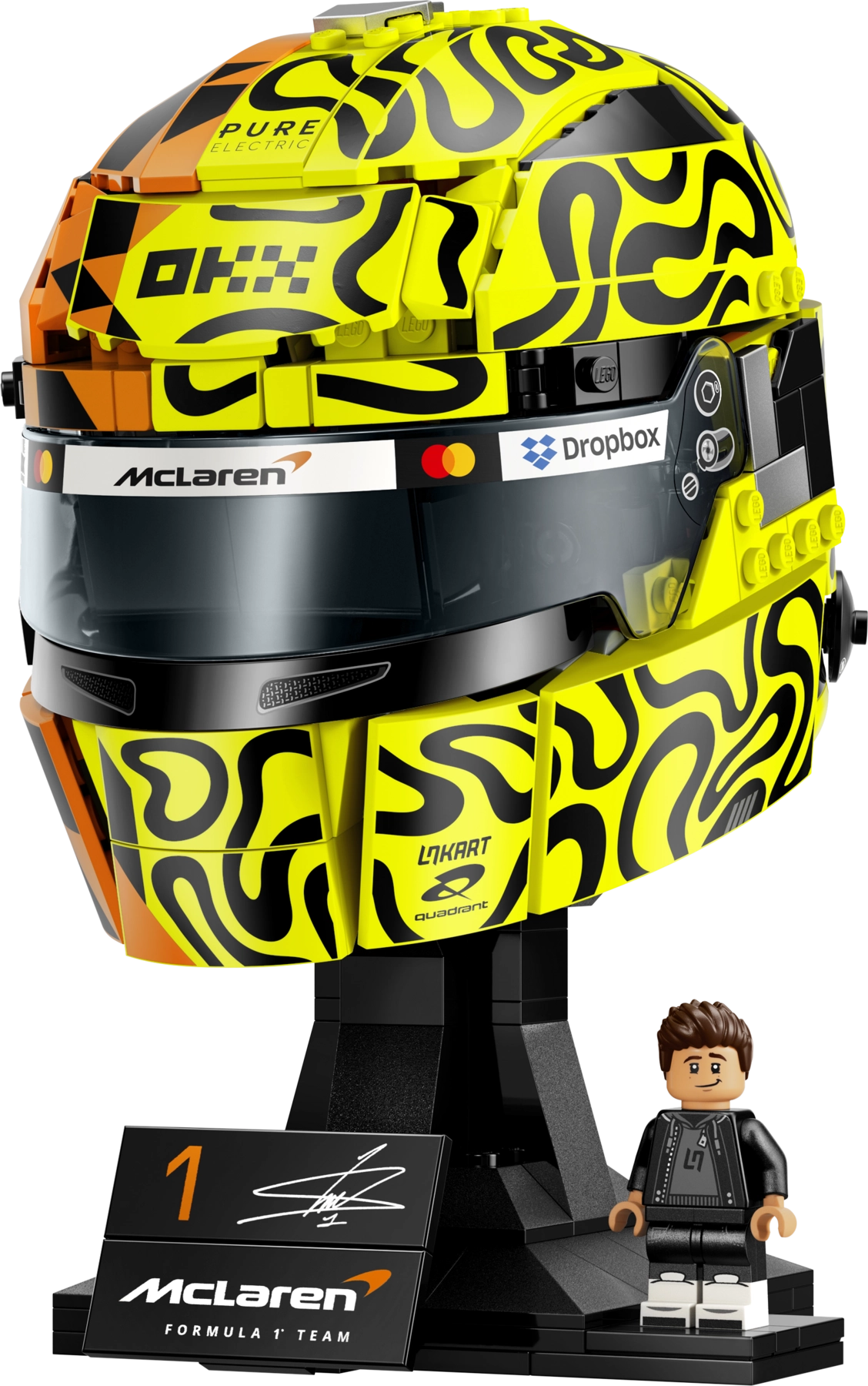 LEGO set 43023-1 McLaren Mastercard F1 Team Lando Norris Helmet - Image 1