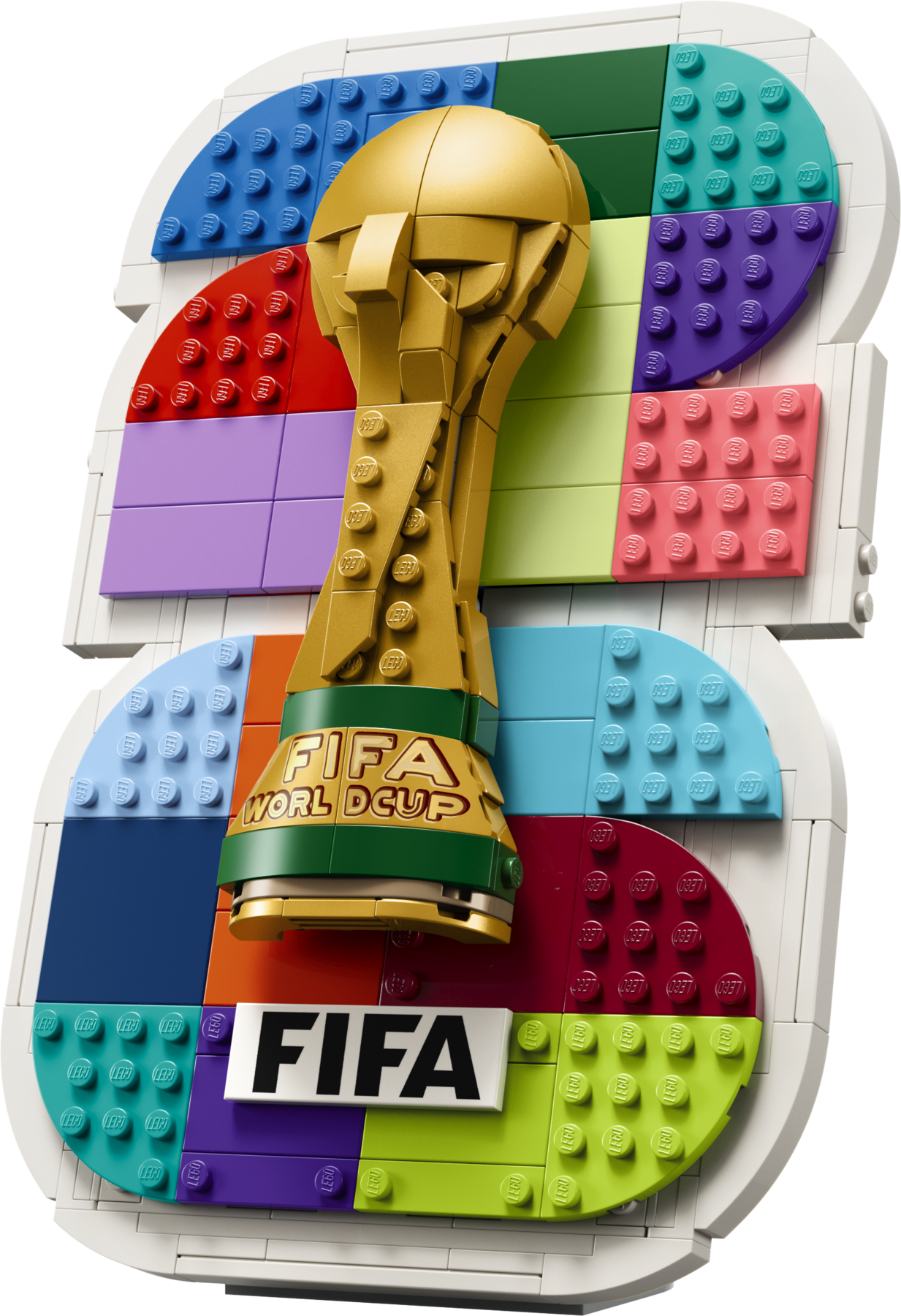 LEGO set 43032-1 FIFA World Cup 2026 Official Emblem - Image 1