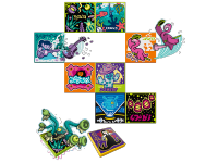 LEGO set 43108-1 Alien Dancer - Image 8