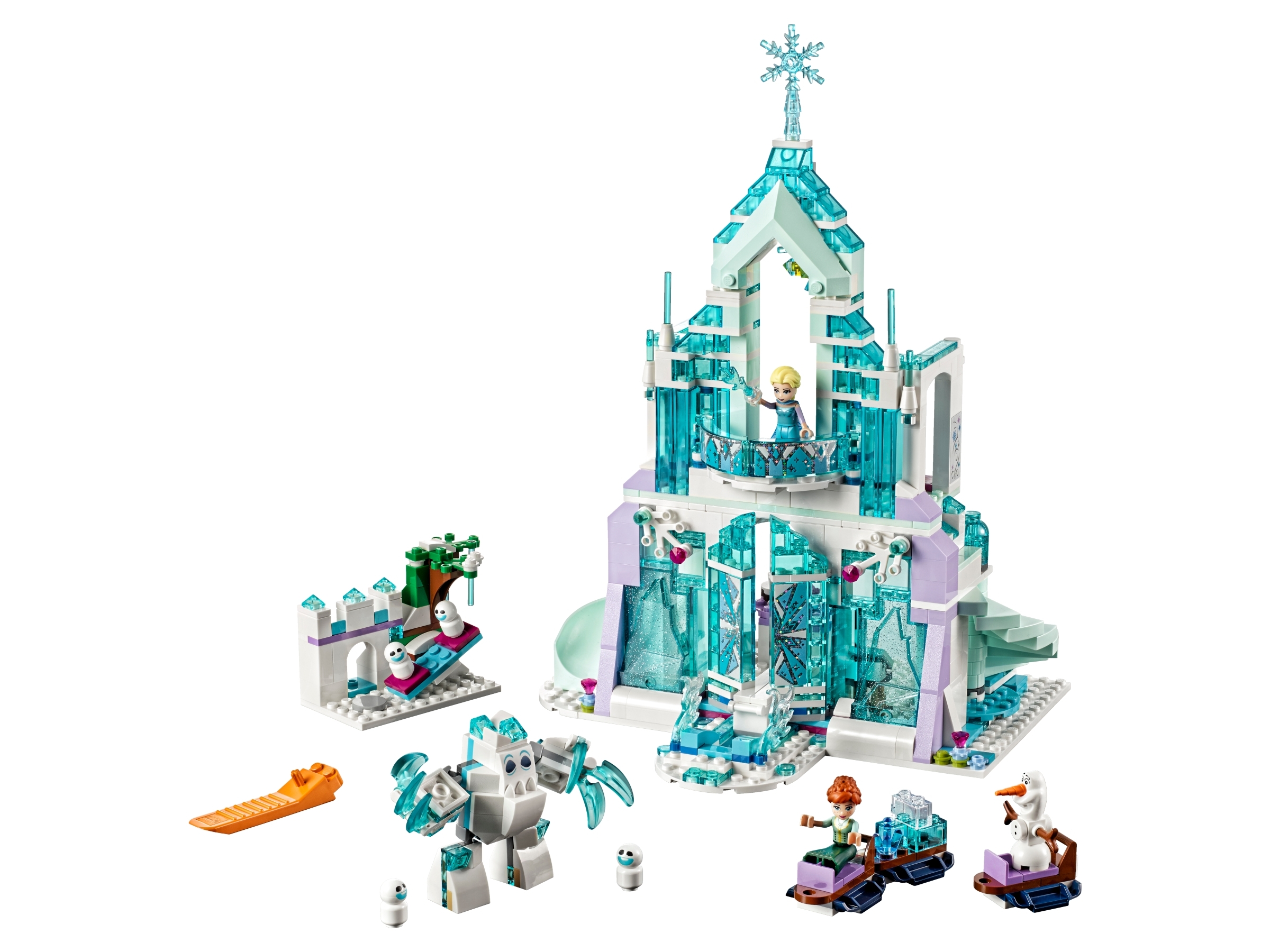 LEGO set 43172-1 Elsa's Magical Ice Palace - Image 1