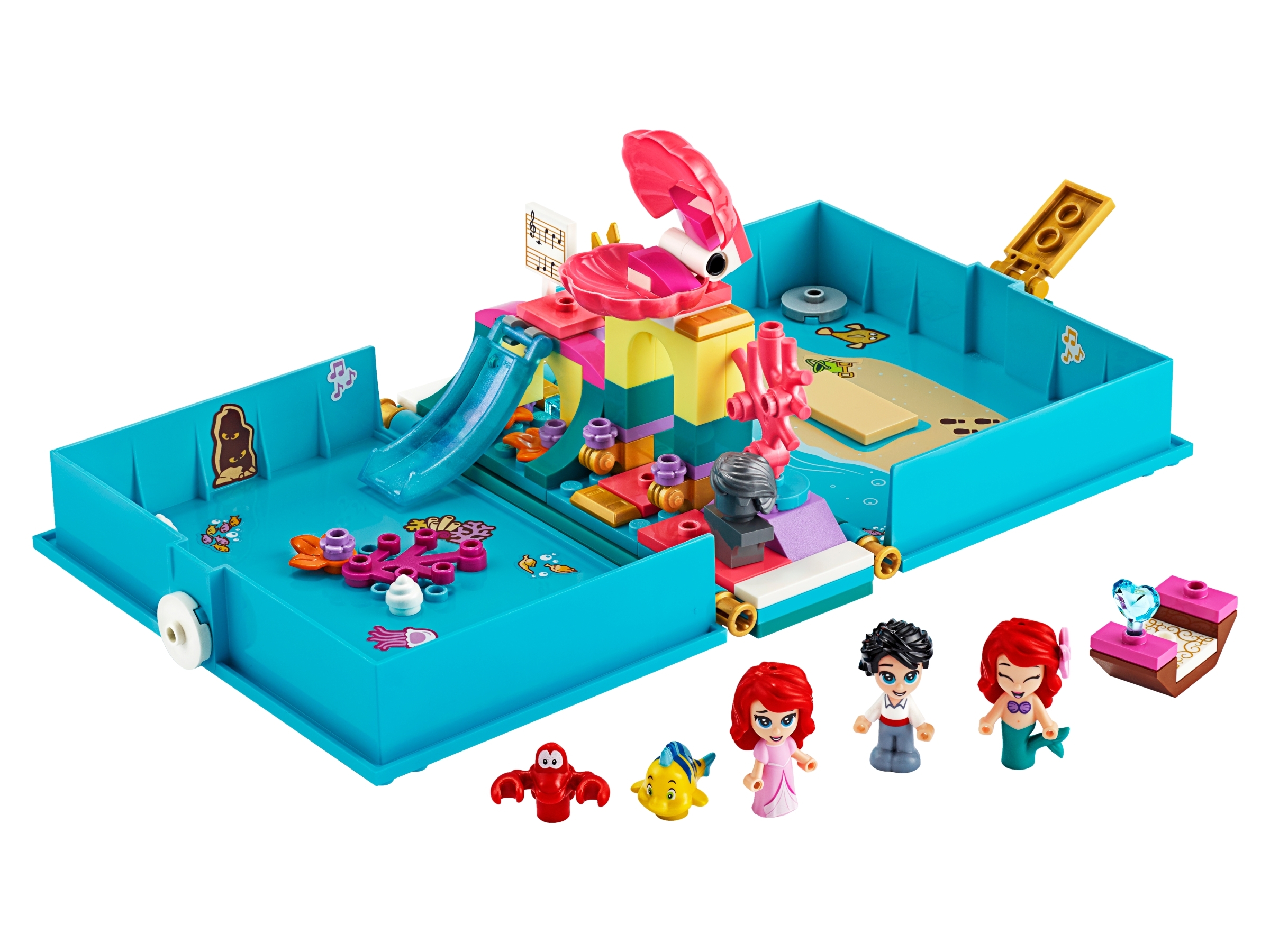 LEGO set 43176-1 Ariel's Storybook Adventures - Image 1