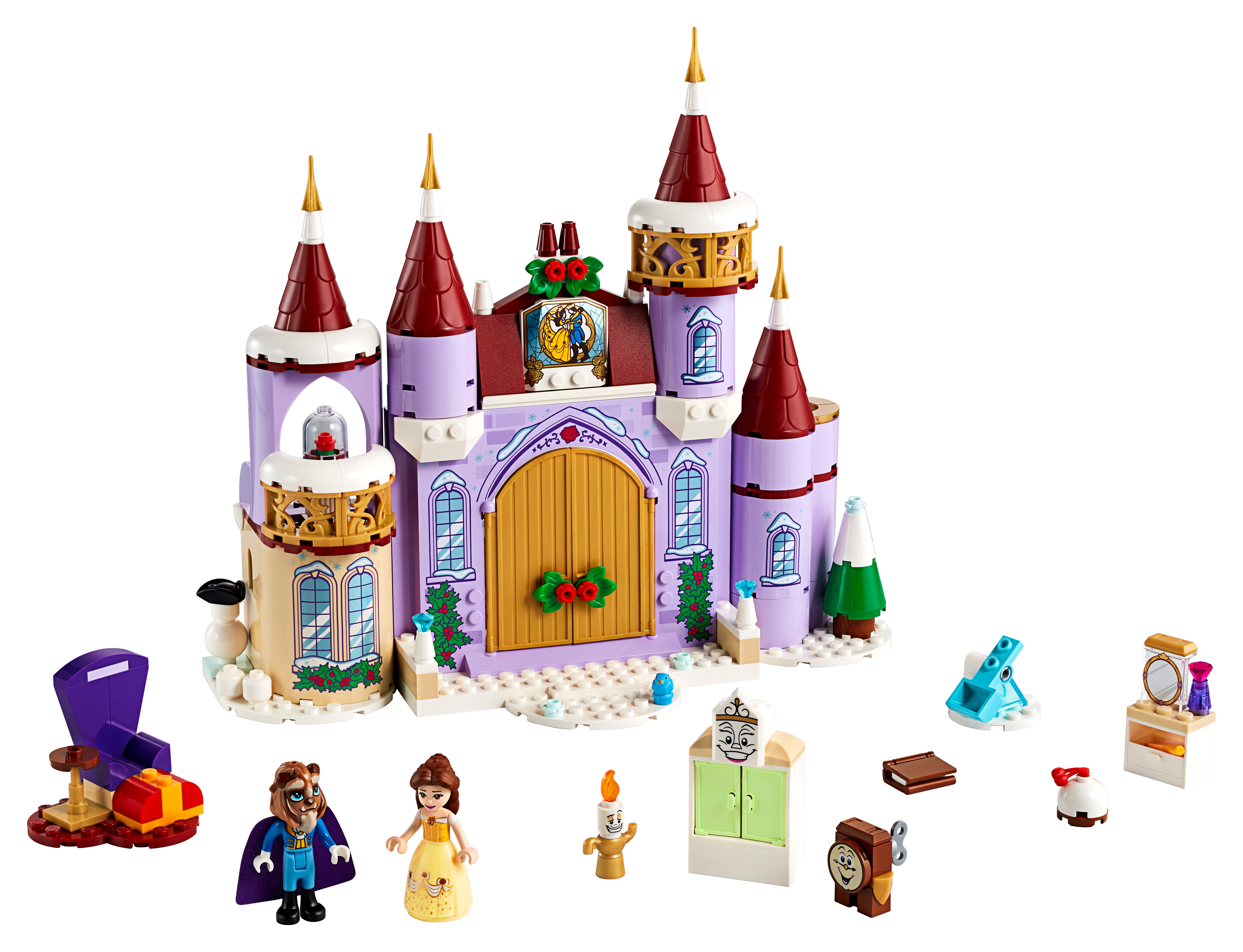 LEGO set 43180-1 Belle's Castle Winter Celebration - Image 1