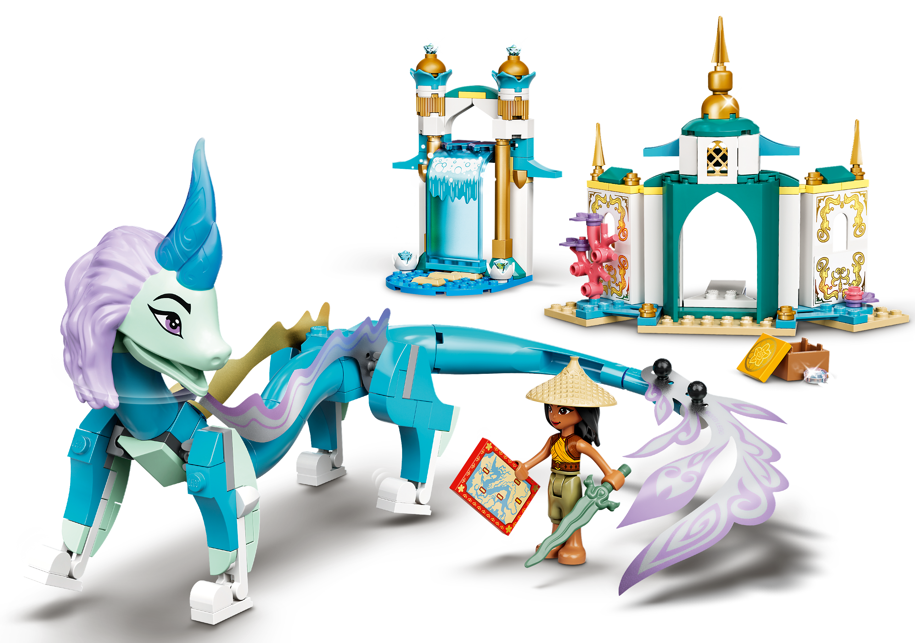 LEGO set 43184-1 Raya and Sisu Dragon - Image 1