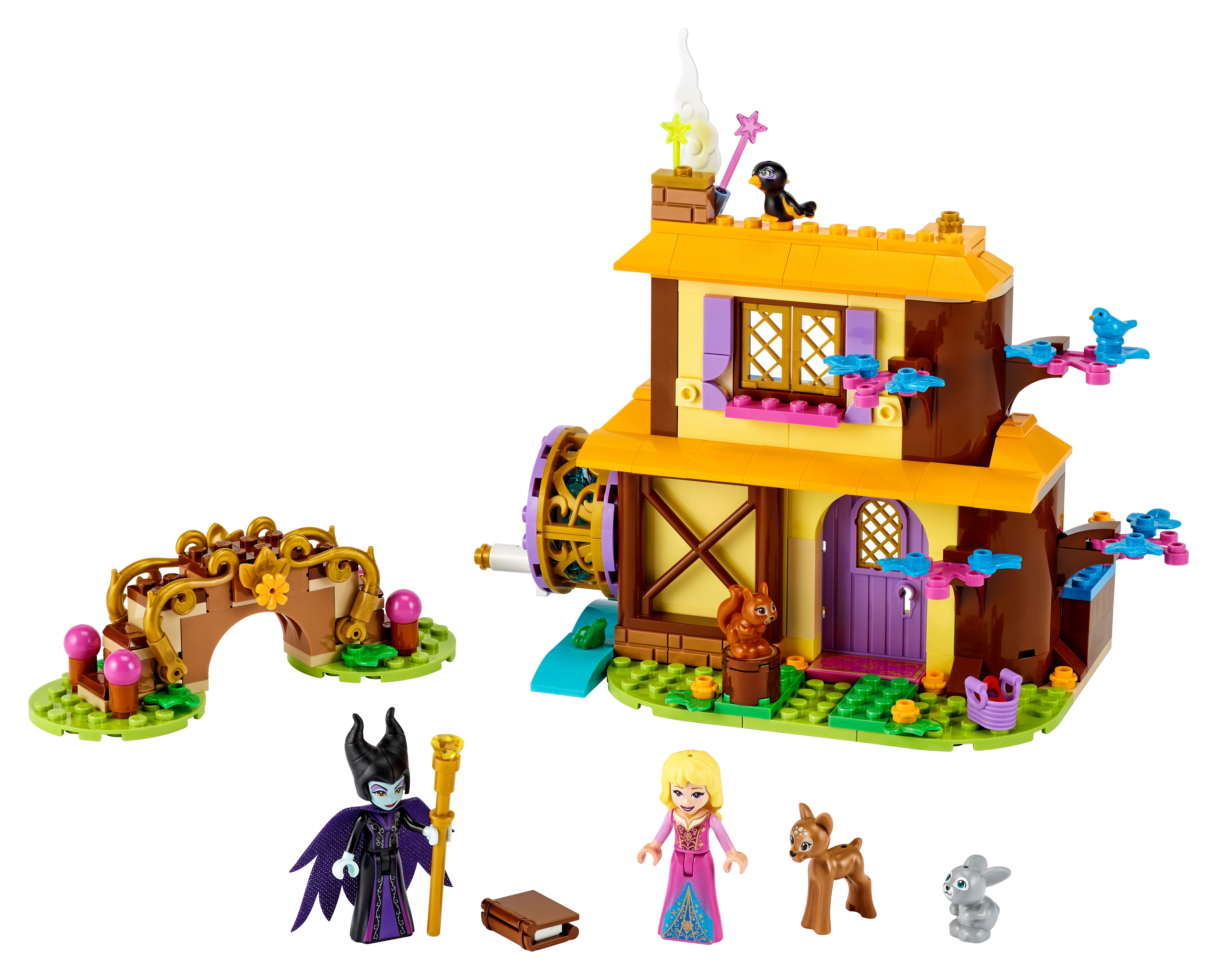 LEGO set 43188-1 Aurora's Forest Cottage - Image 1