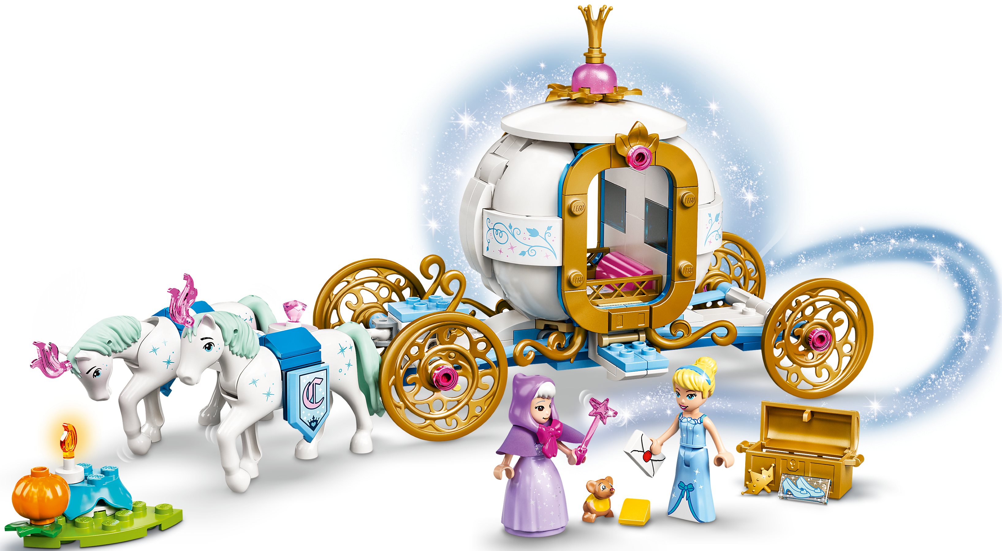 LEGO set 43192-1 Cinderella's Royal Carriage - Image 1