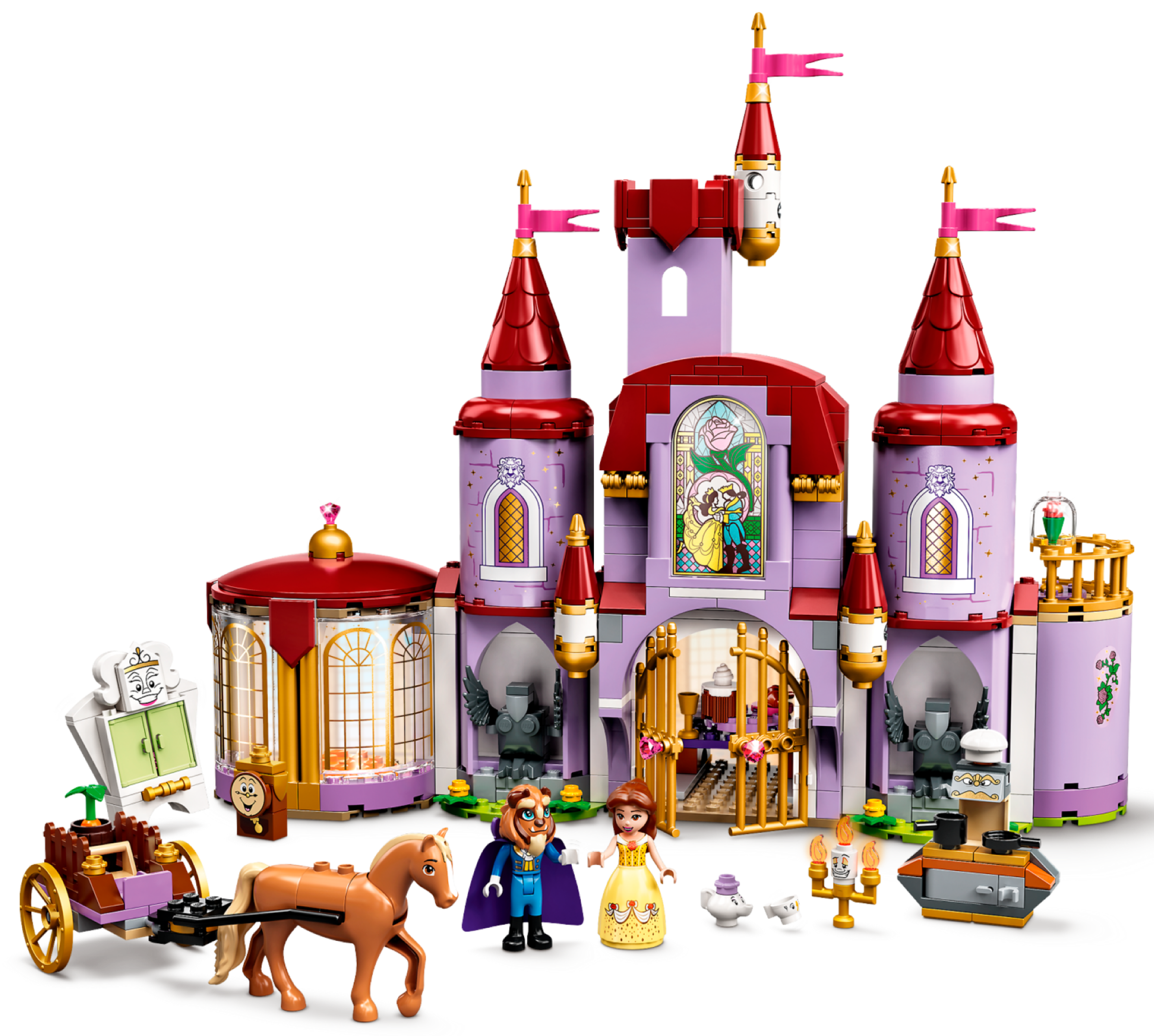 LEGO set 43196-1 Belle and the Beast's Castle - Image 1