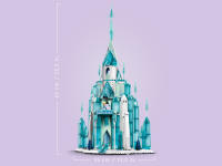 LEGO set 43197-1 The Ice Castle - Image 7