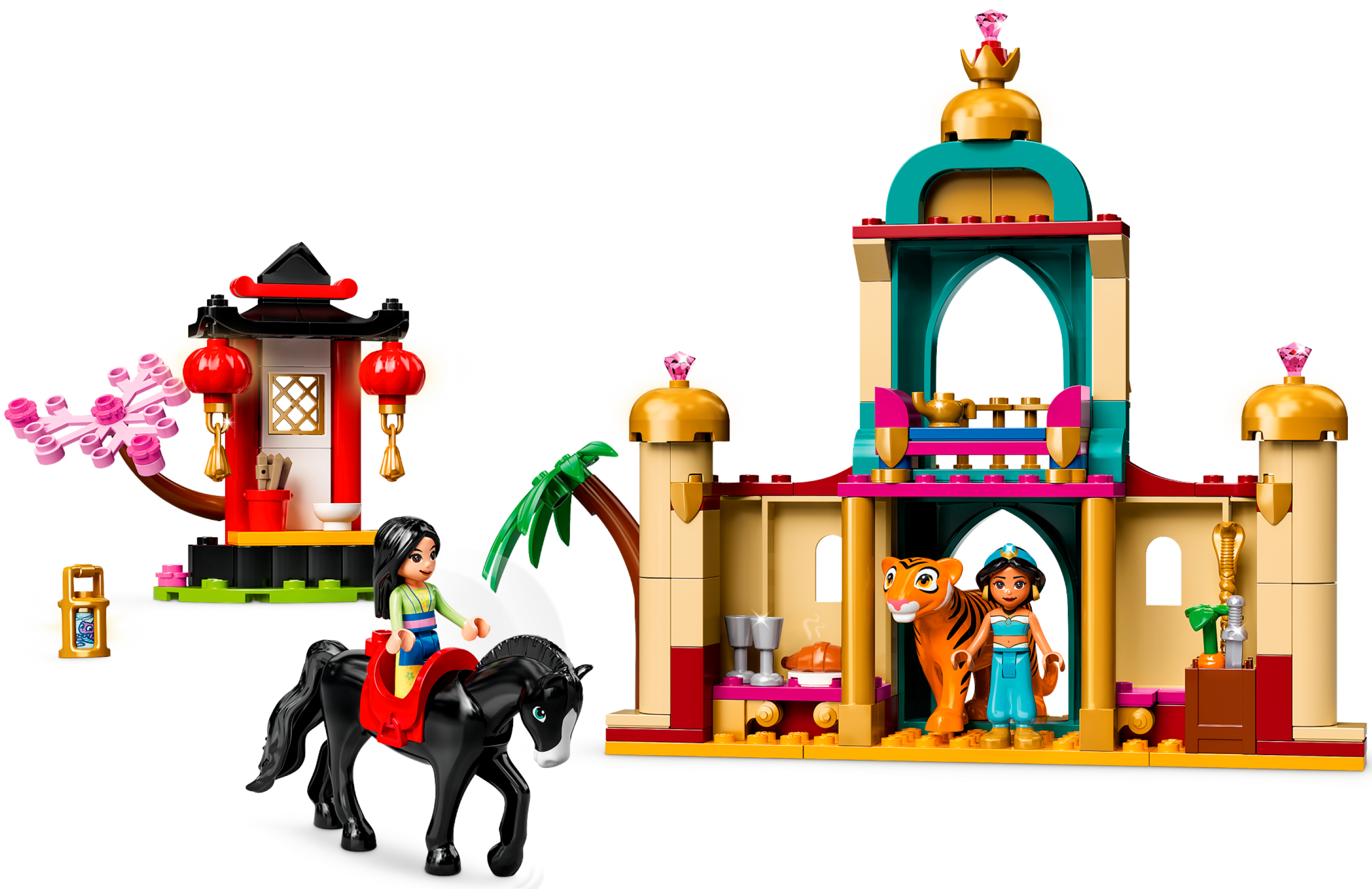 LEGO set 43208-1 Jasmine and Mulan's Adventure - Image 1