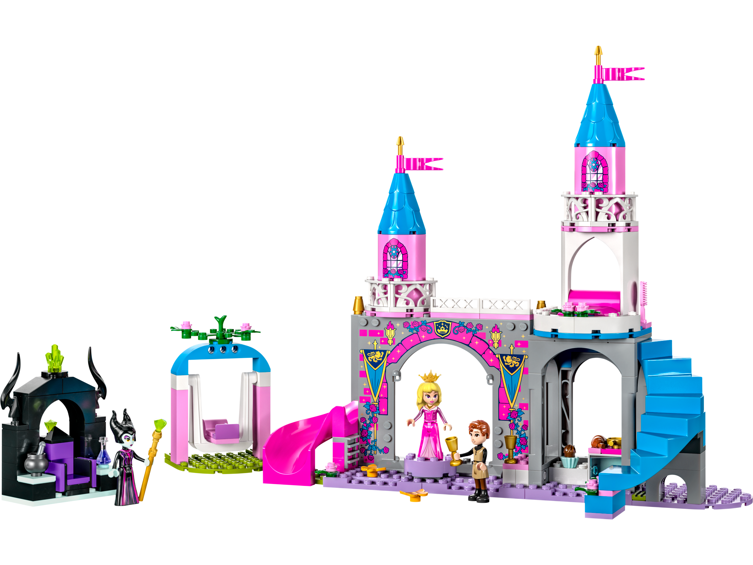 LEGO set 43211-1 Aurora's Castle - Image 1