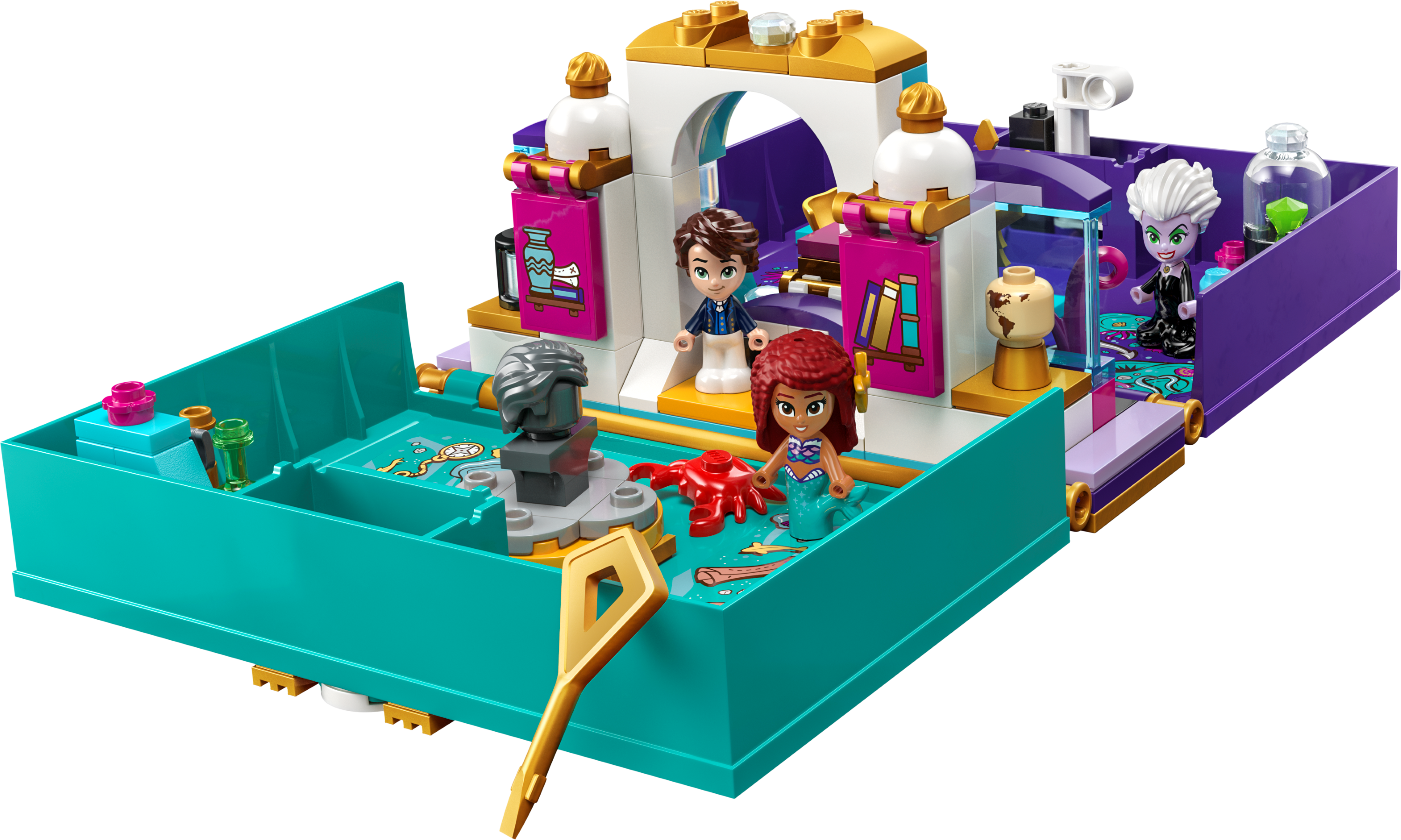 LEGO set 43213-1 Little Mermaid Story Book - Image 1