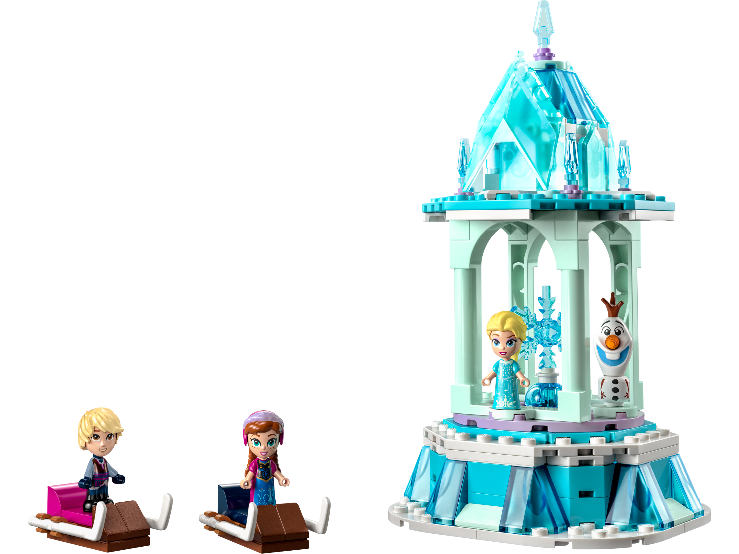 LEGO set 43218-1 Anna and Elsa's Magical Carousel - Image 1