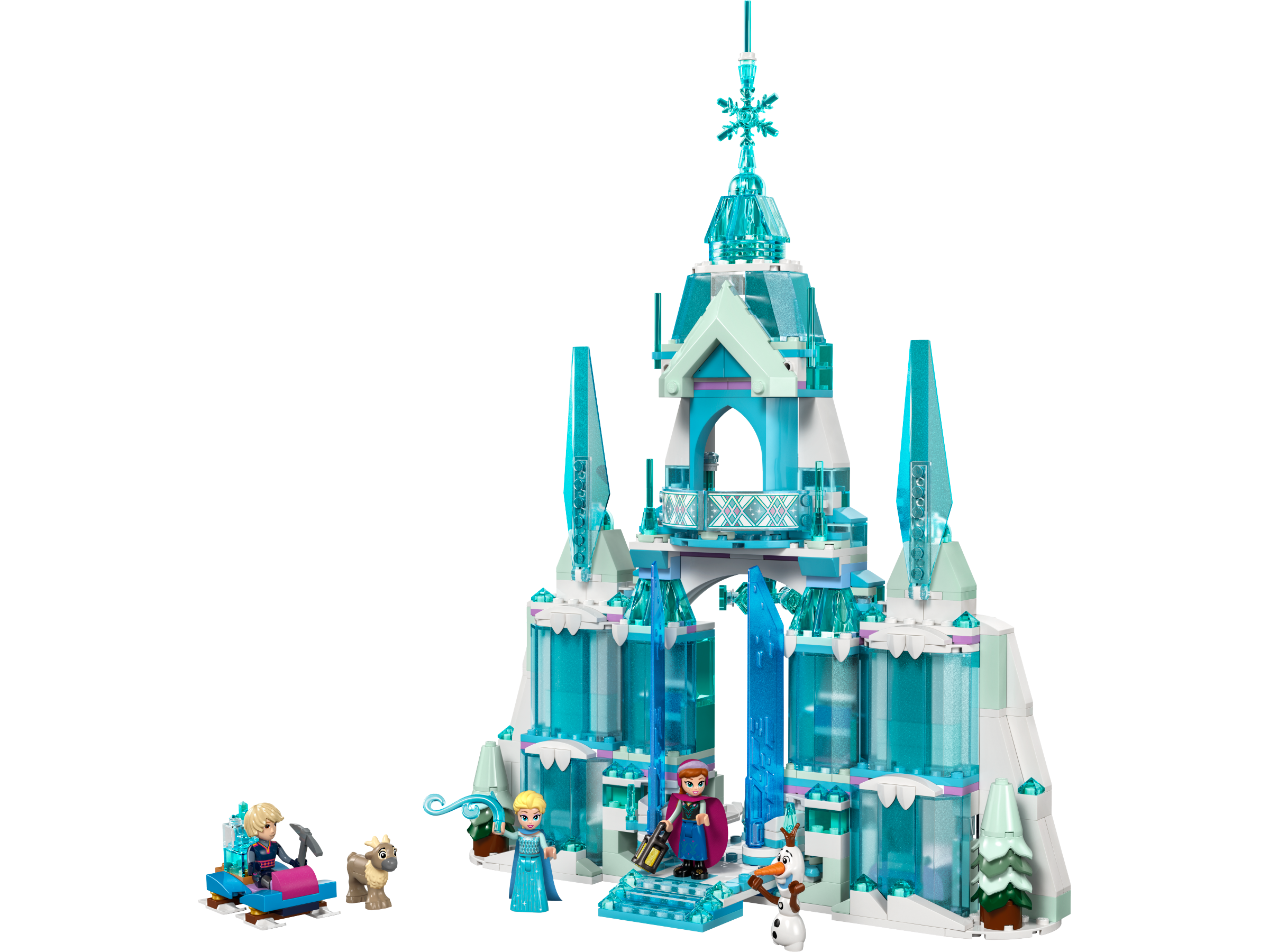 LEGO set 43244-1 Elsa's Ice Palace - Image 1