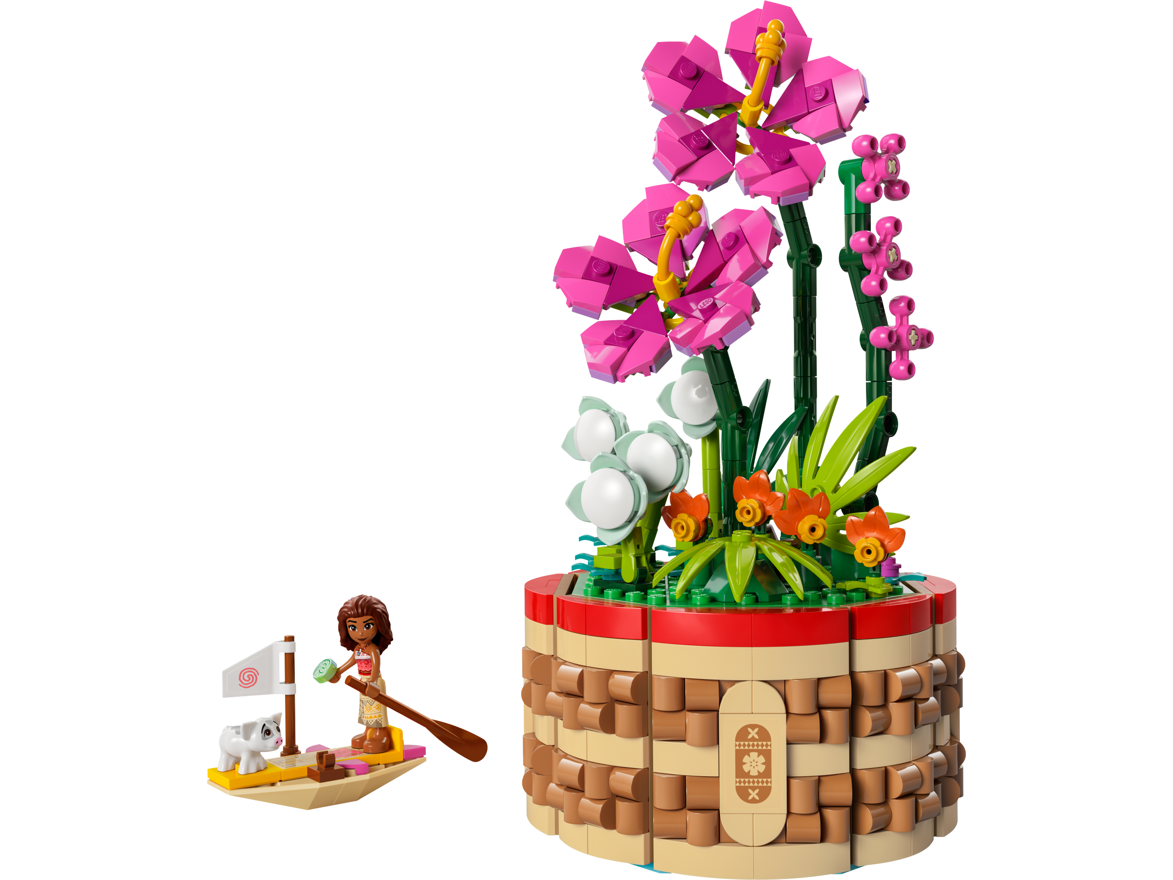 LEGO set 43252-1 Moana's Flowerpot - Image 1