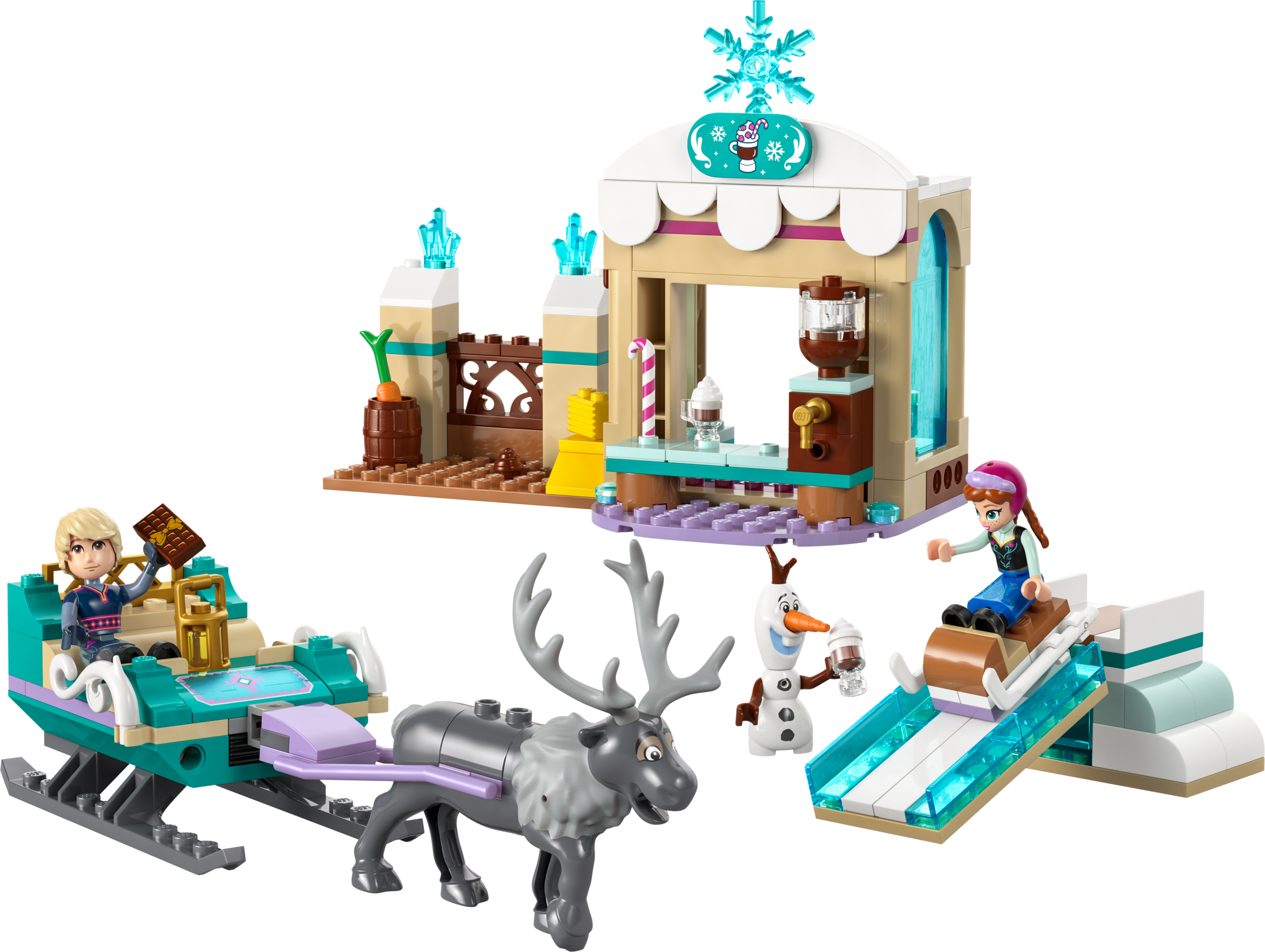 LEGO set 43256-1 Anna's Sleigh Adventure - Image 1