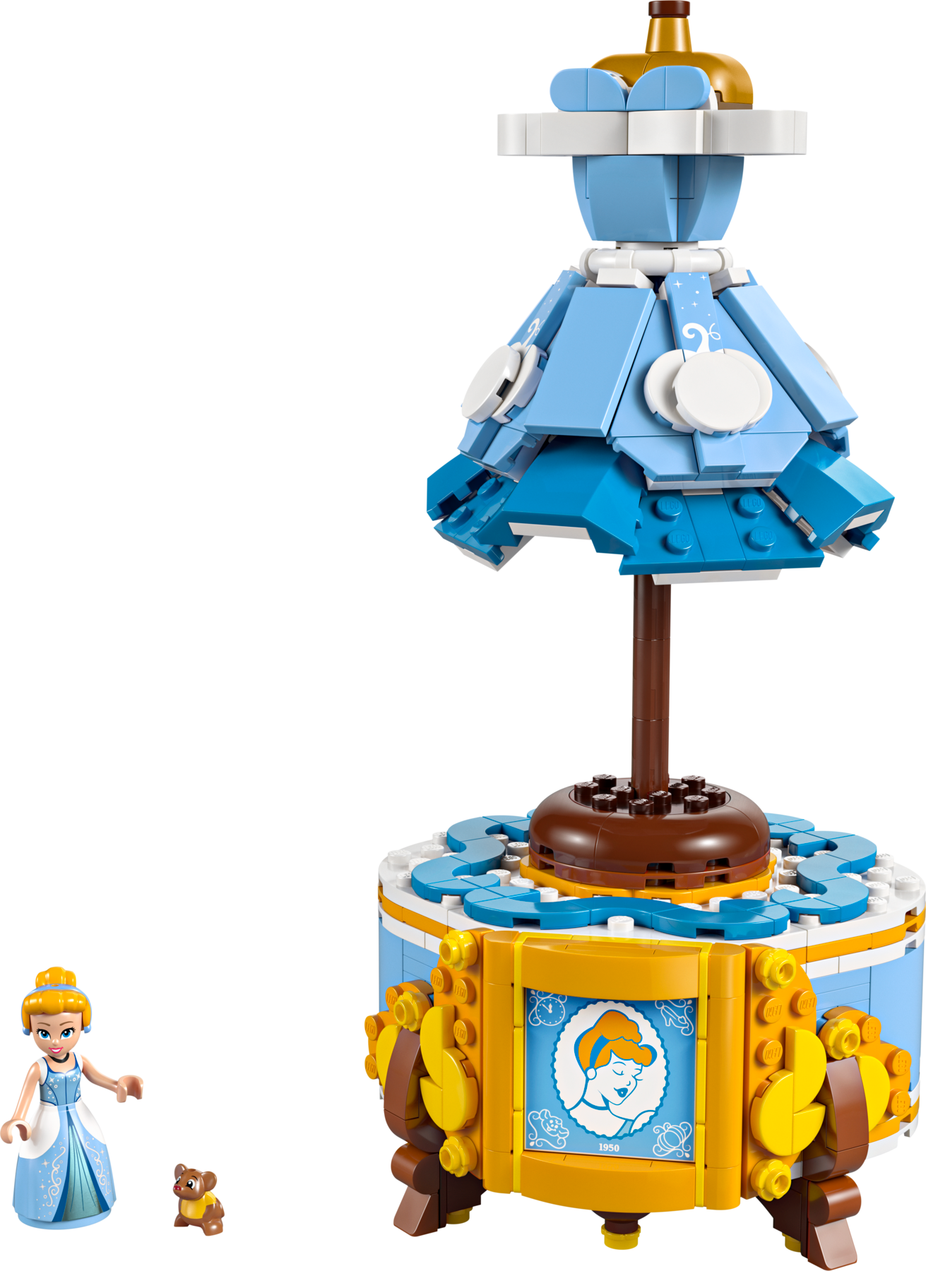 LEGO set 43266-1 Cinderella's Dress - Image 1