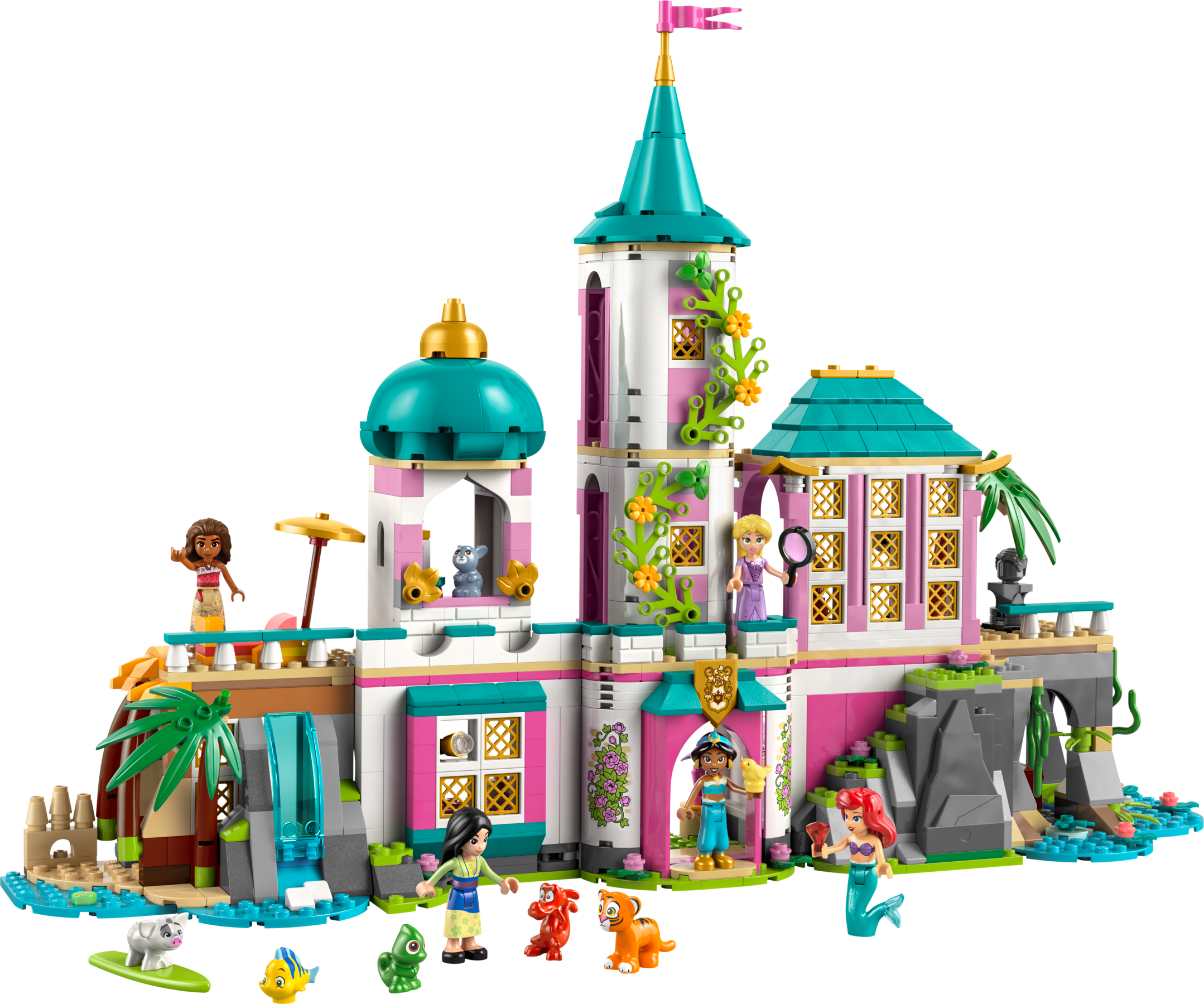 LEGO set 43267-1 Princess Castle & Royal Pets - Image 1