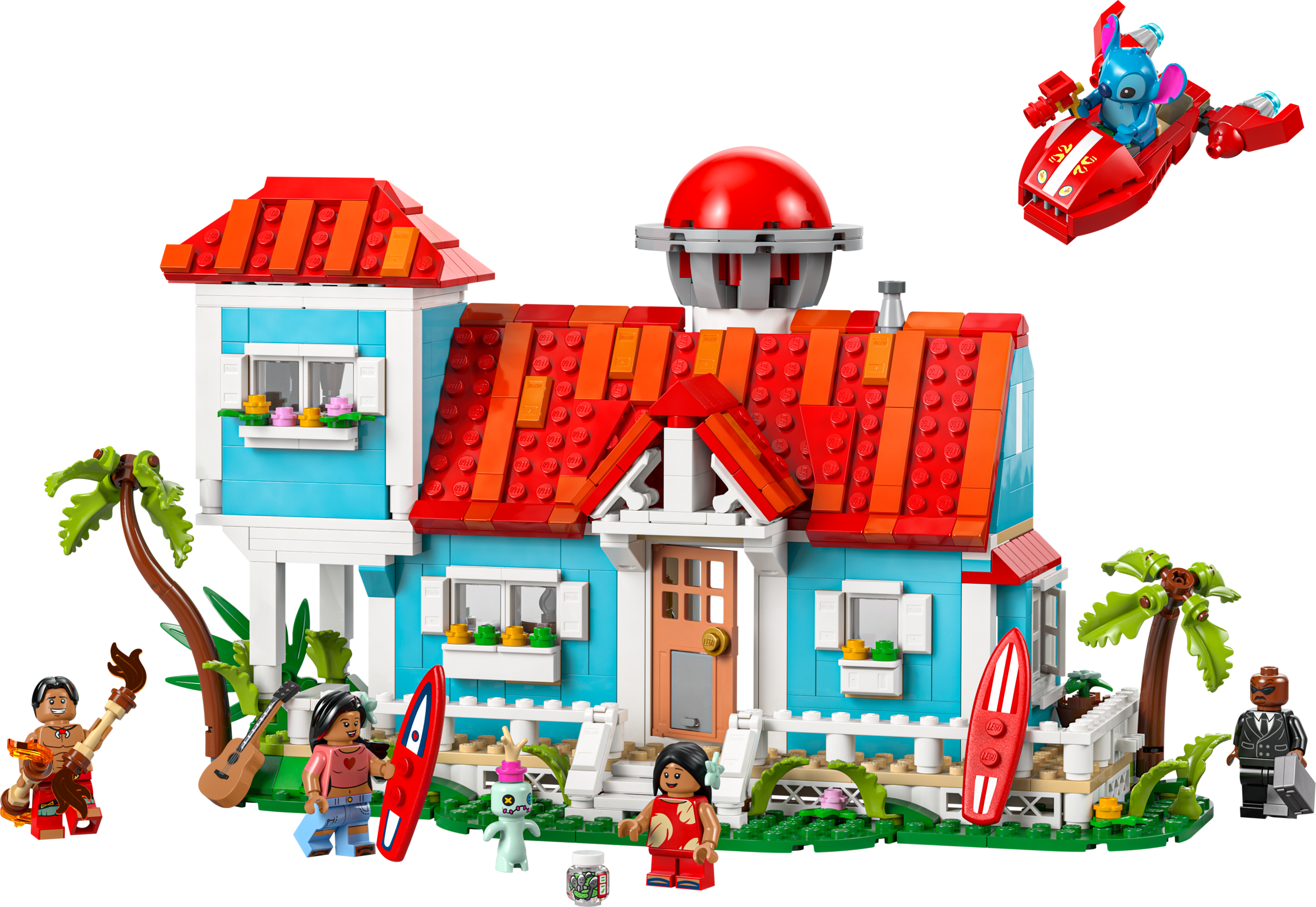 LEGO set 43268-1 Lilo and Stitch Beach House - Image 1